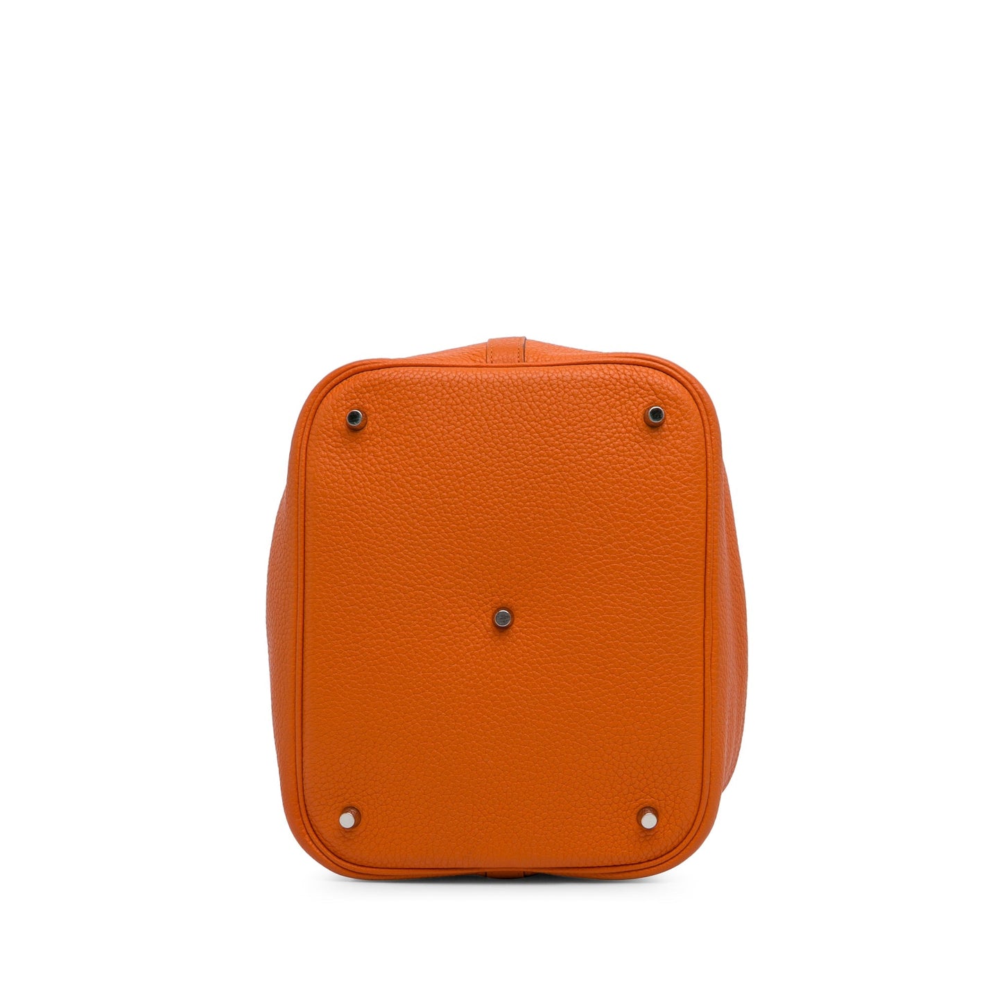 HermÃƒÆ’Ã‚Â¨s Picotin Lock 26 Orange Clemence Palladium