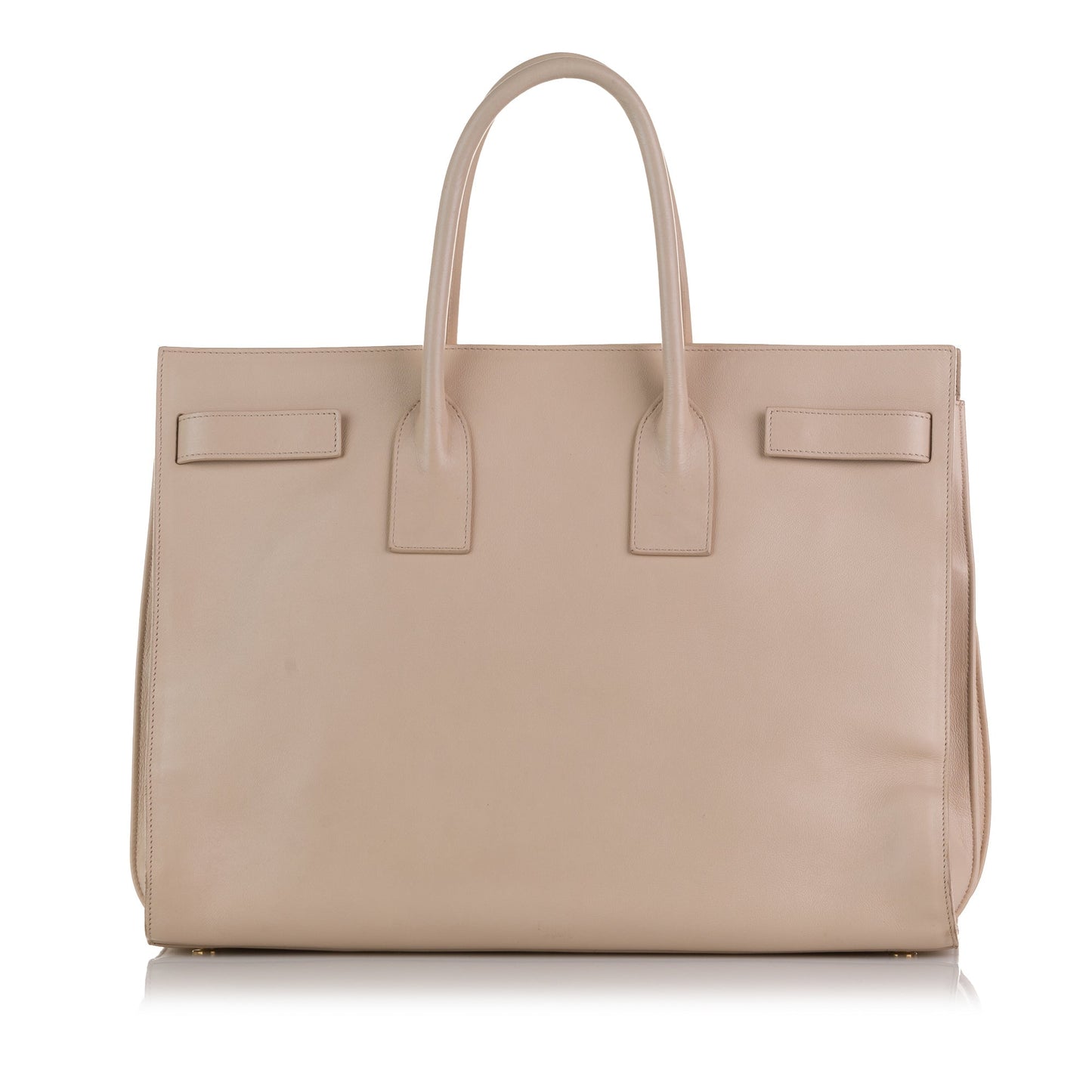 Brown Saint Laurent Large Sac de Jour Tote Bag