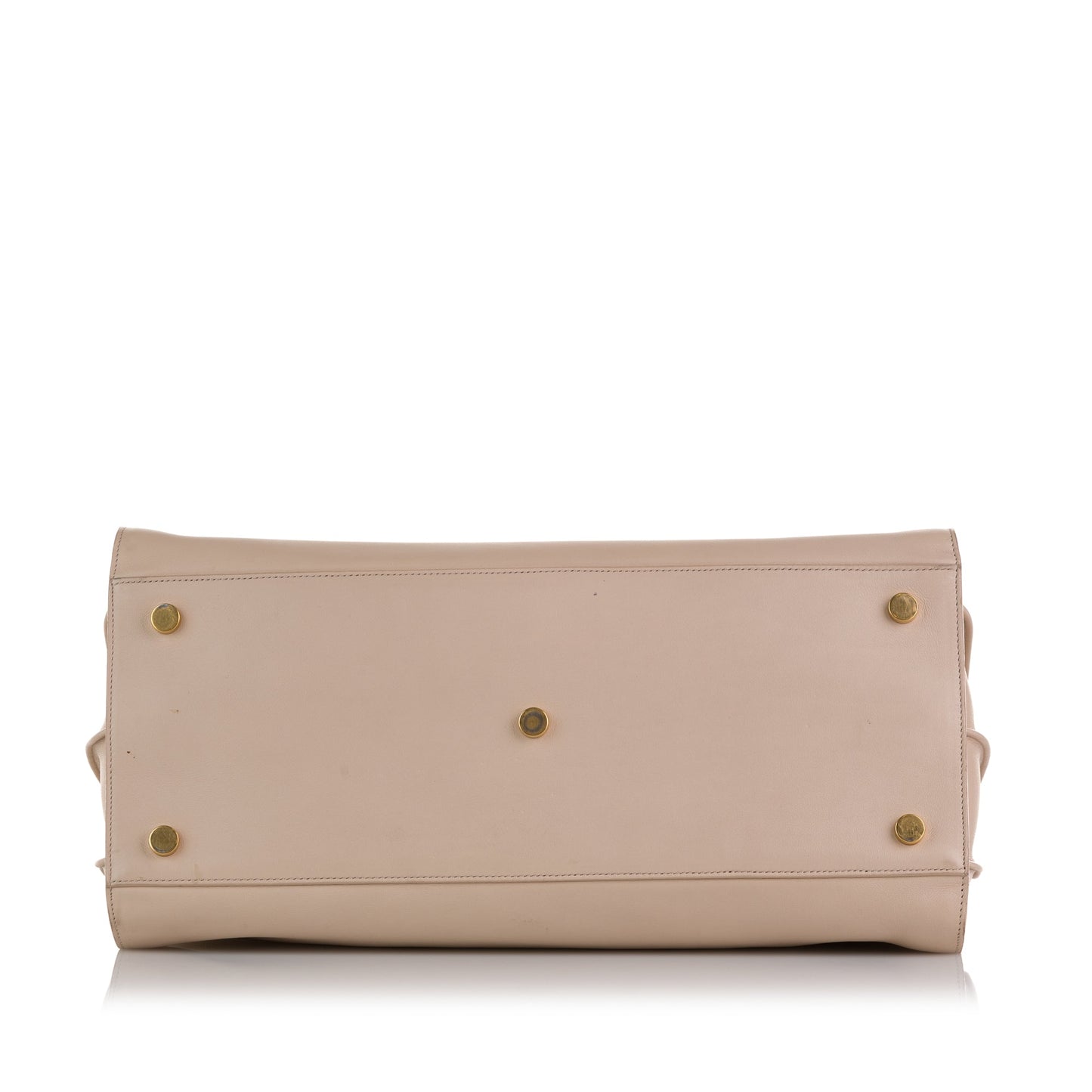 Beige Saint Laurent Large Sac de Jour Tote Bag