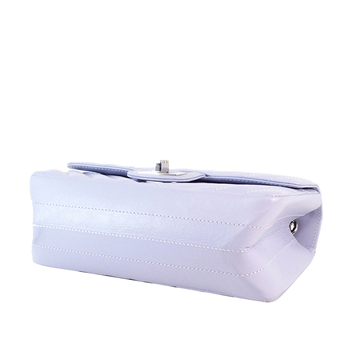 Chanel 2.55 Reissue Flap Mini Purple Calfskin Silver