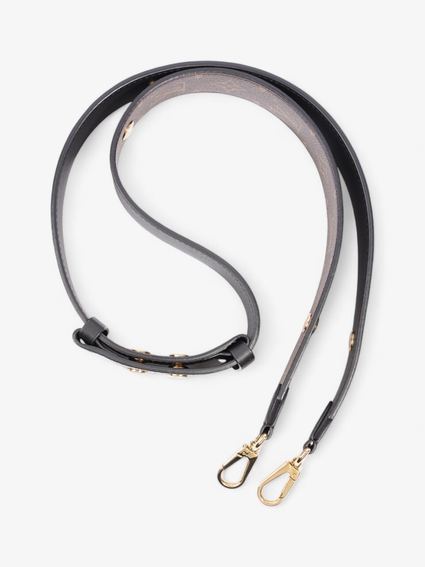 Louis Vuitton Bandouliere Strap Monogram / Gold / Black Canvas