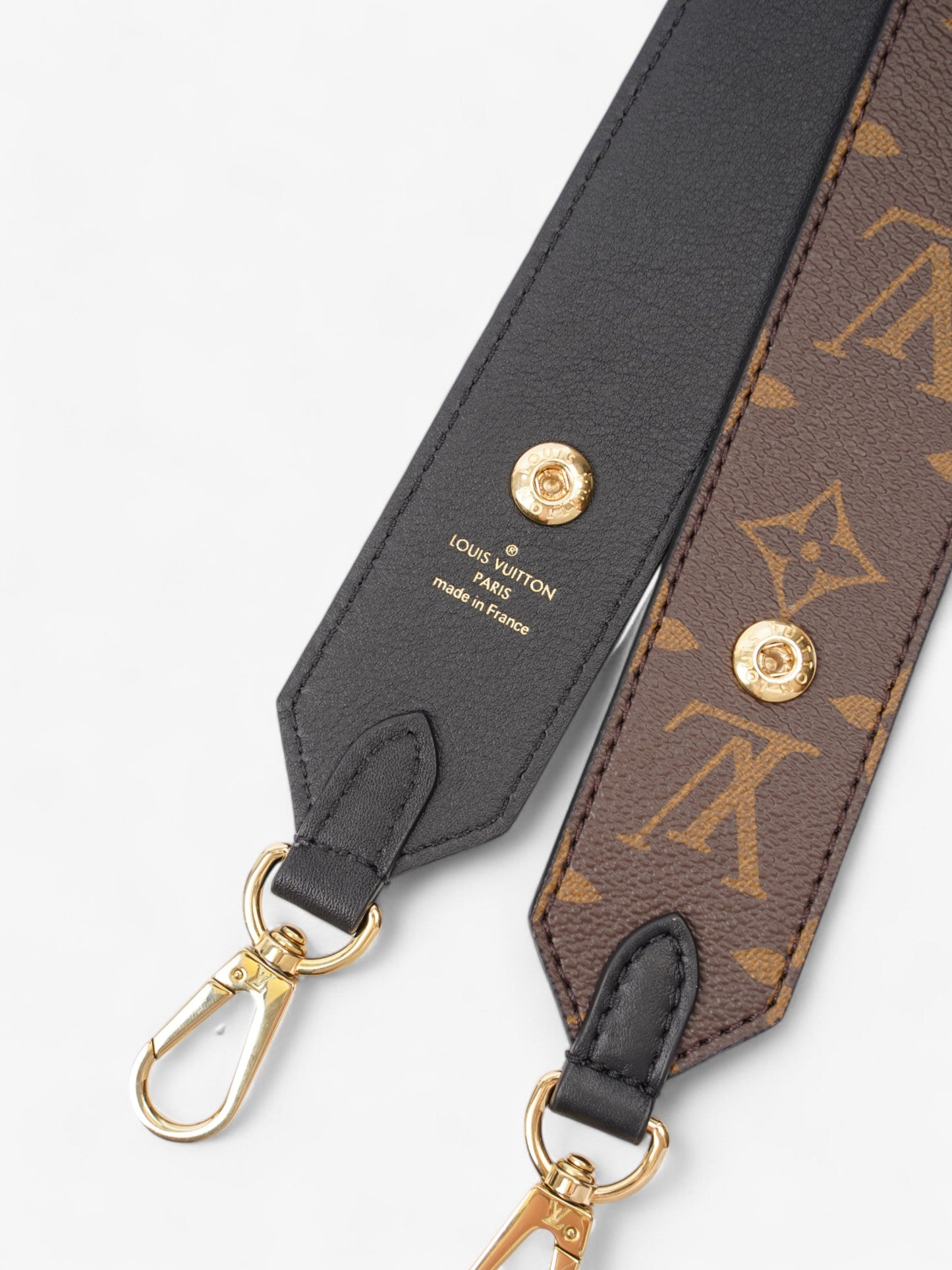 Louis Vuitton Bandouliere Strap Monogram / Gold / Black Canvas