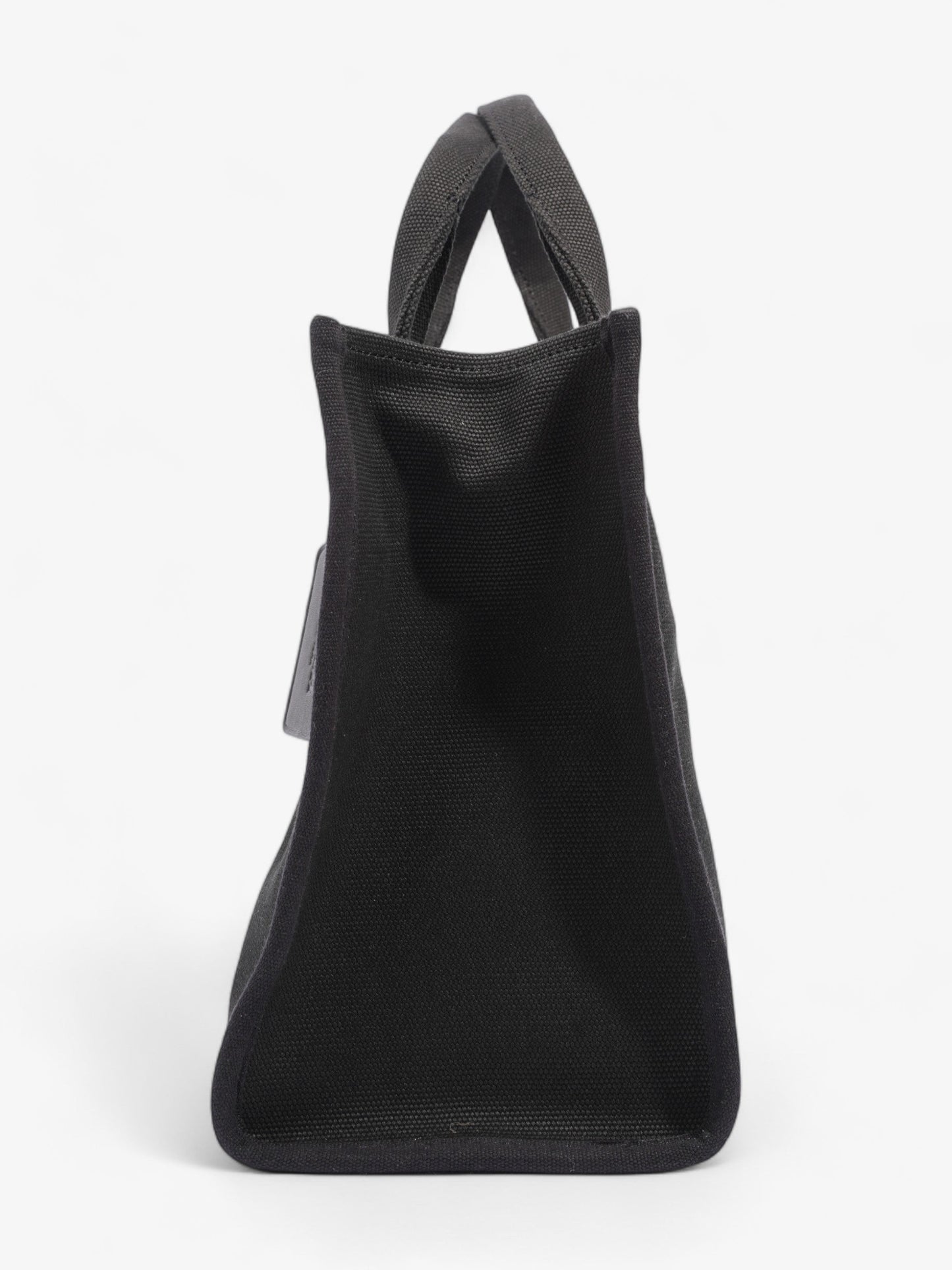 Coach Cargo Tote Black Canvas Medium