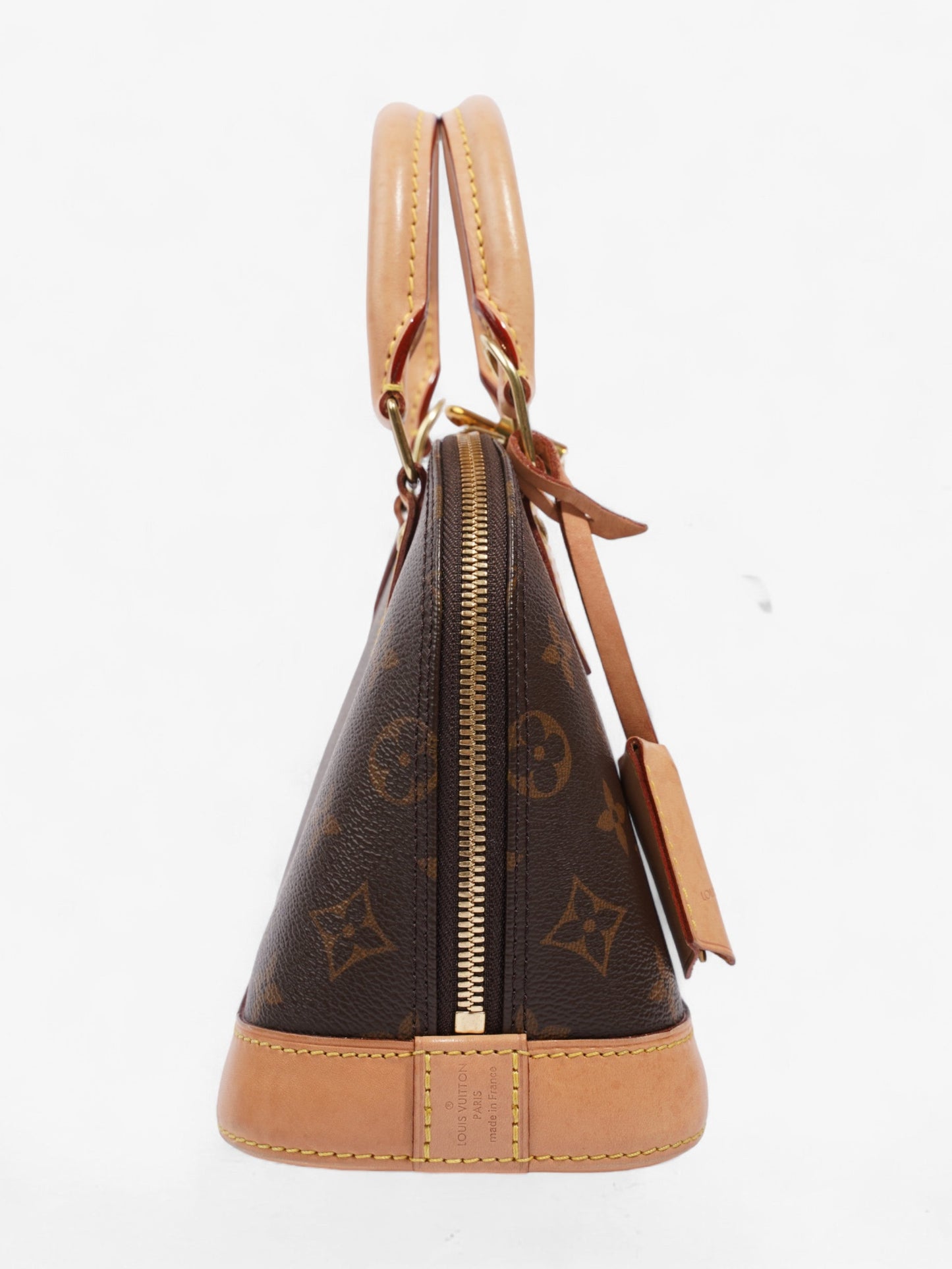 Louis Vuitton Alma BB Monogram / Beige Coated Canvas