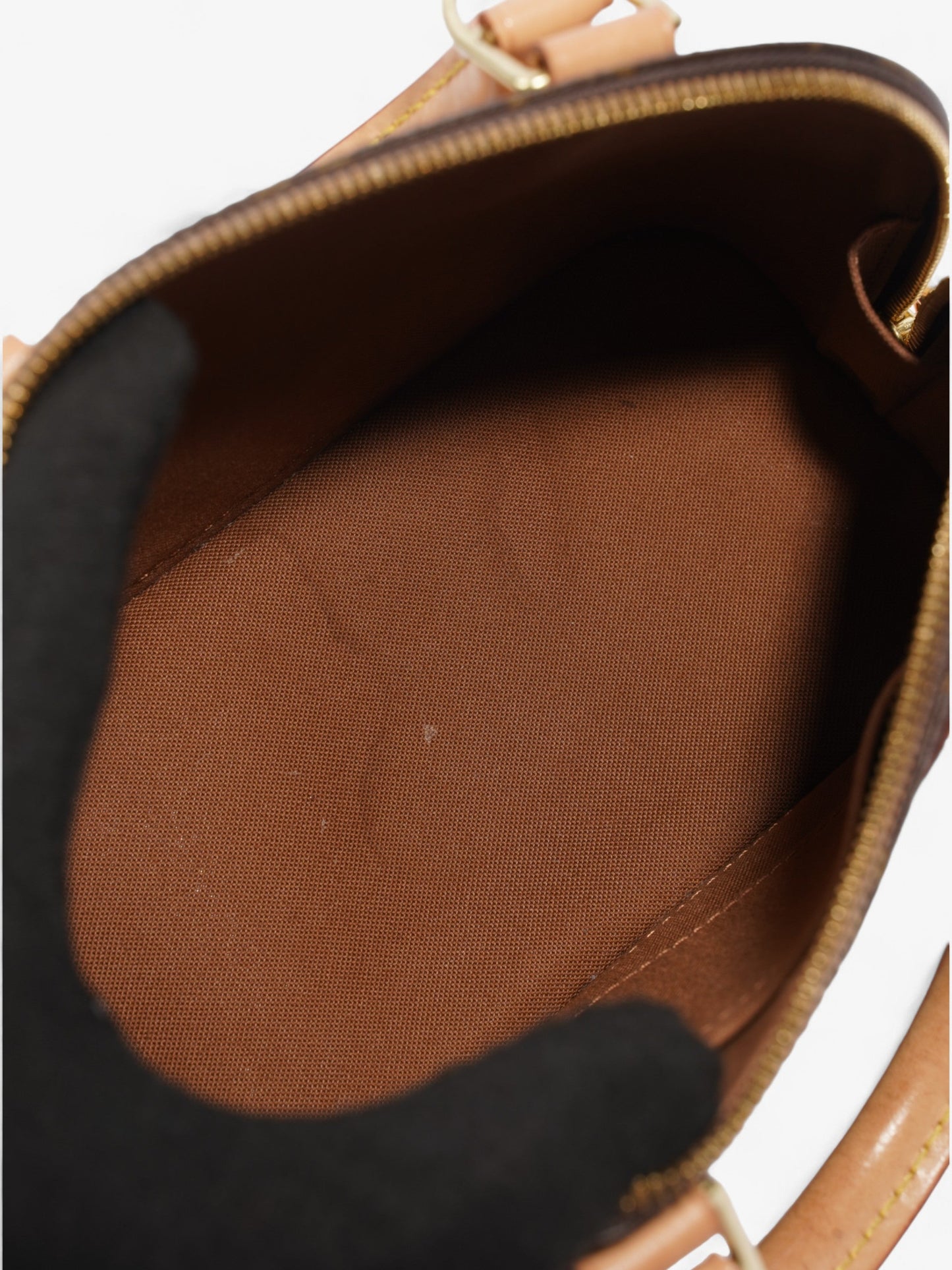 Louis Vuitton Alma BB Monogram / Beige Coated Canvas