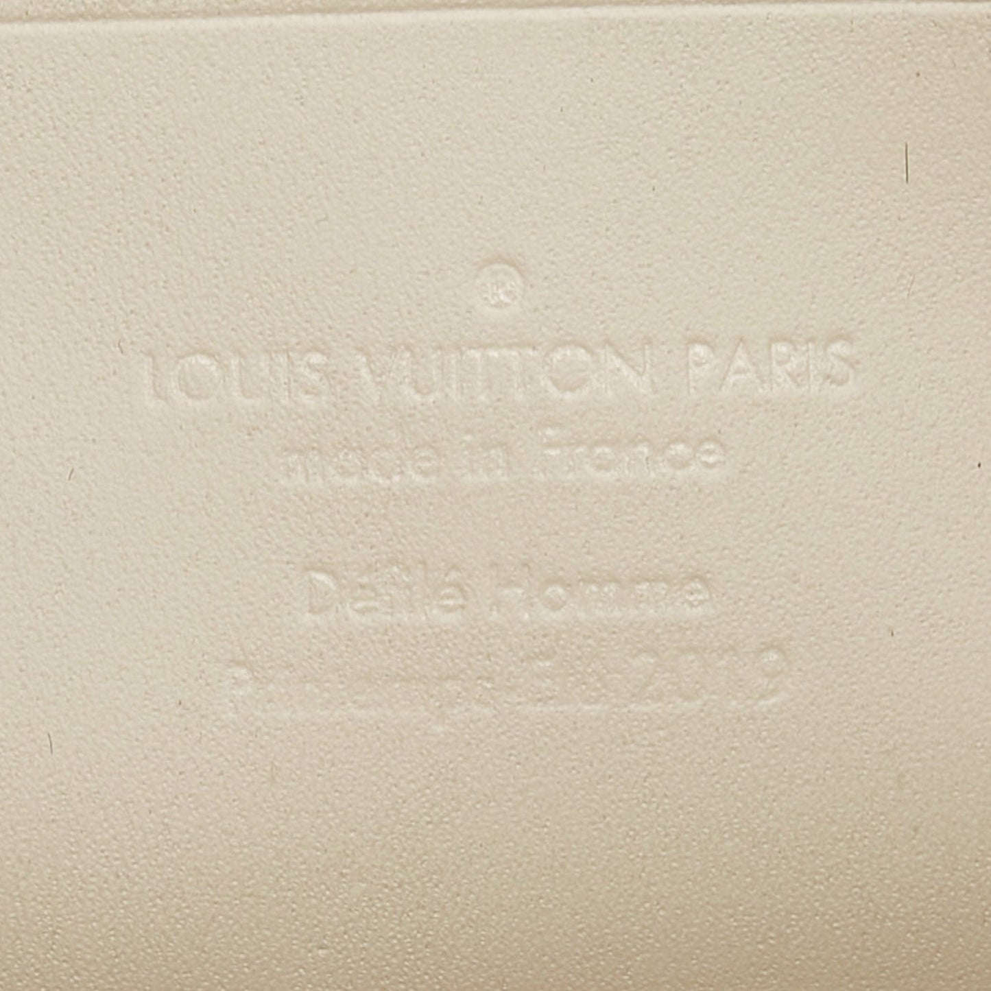 White Louis Vuitton Monogram Taurillon Volga