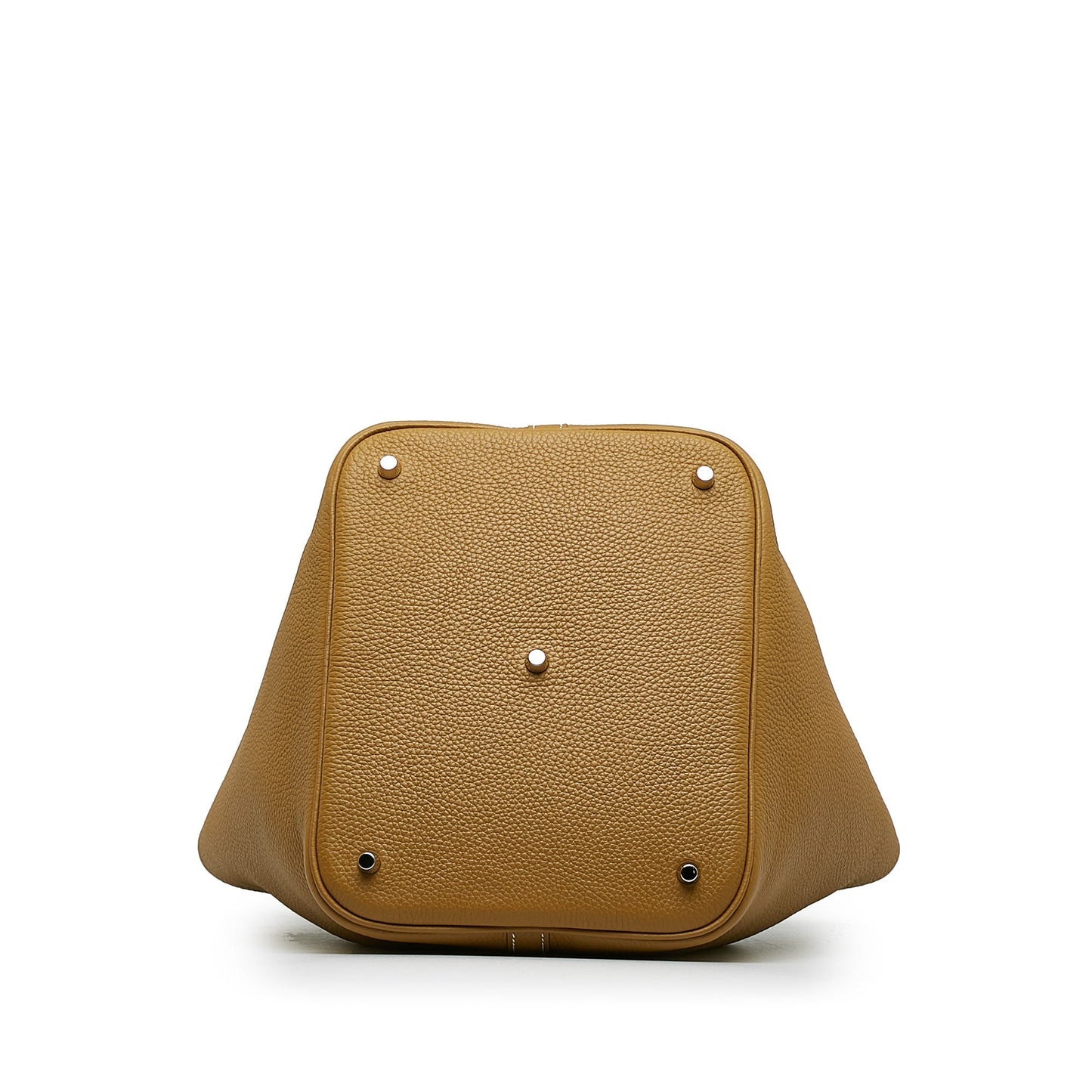 HermÃƒÆ’Ã‚Â¨s Picotin Lock GM Brown Clemence Palladium