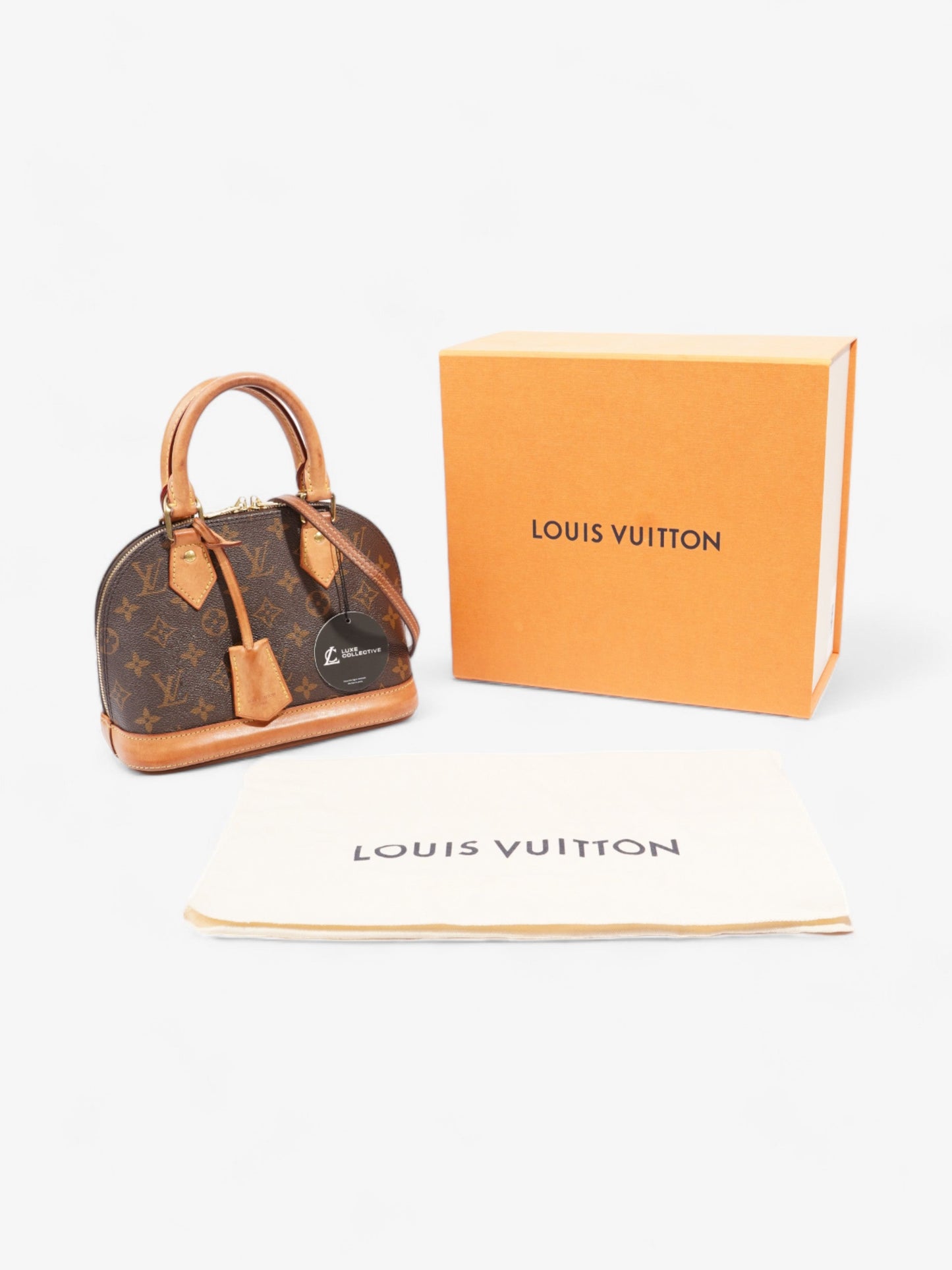 Louis Vuitton Alma Monogram Coated Canvas BB