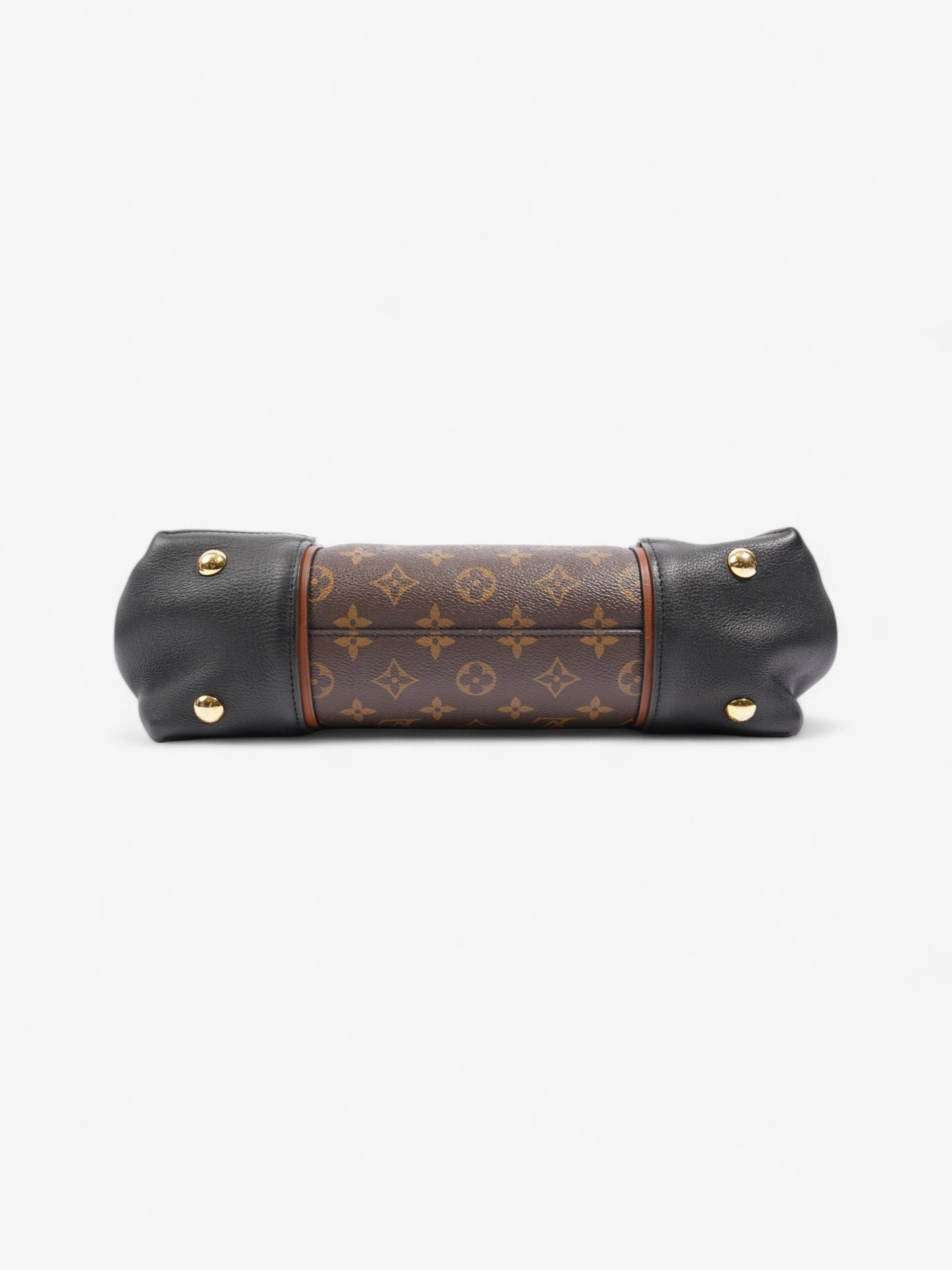 Louis Vuitton W Tote Monogram / Black Coated Canvas PM