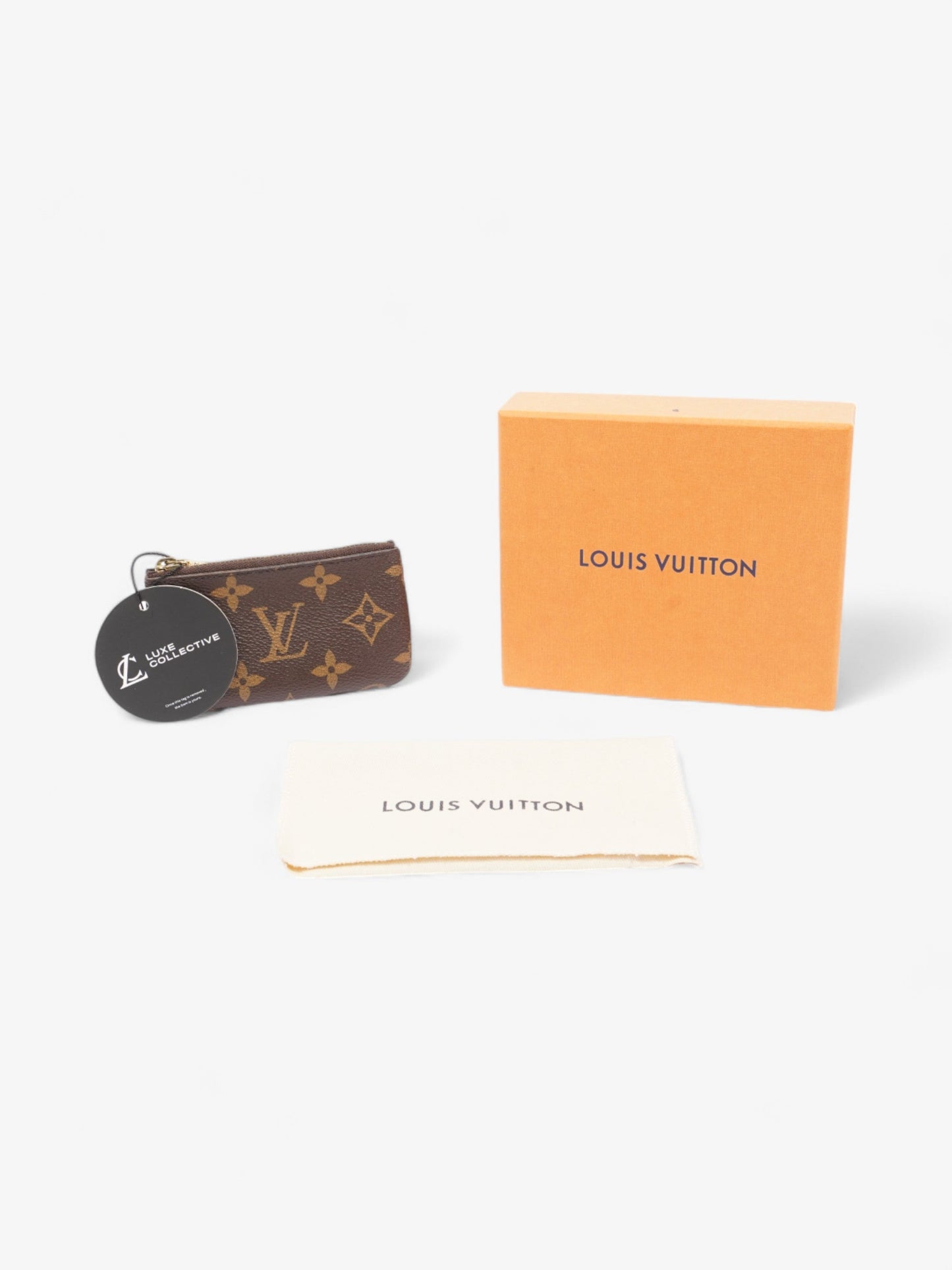 Louis Vuitton Key Pouch Monogram Coated Canvas