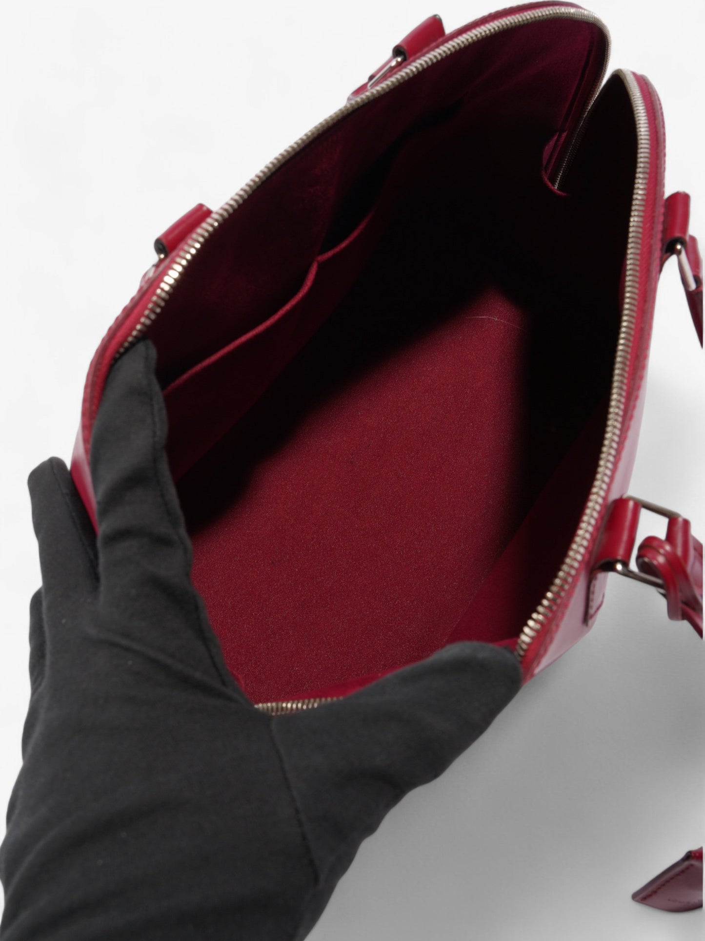 Louis Vuitton Alma Fuchsia Epi Leather GM