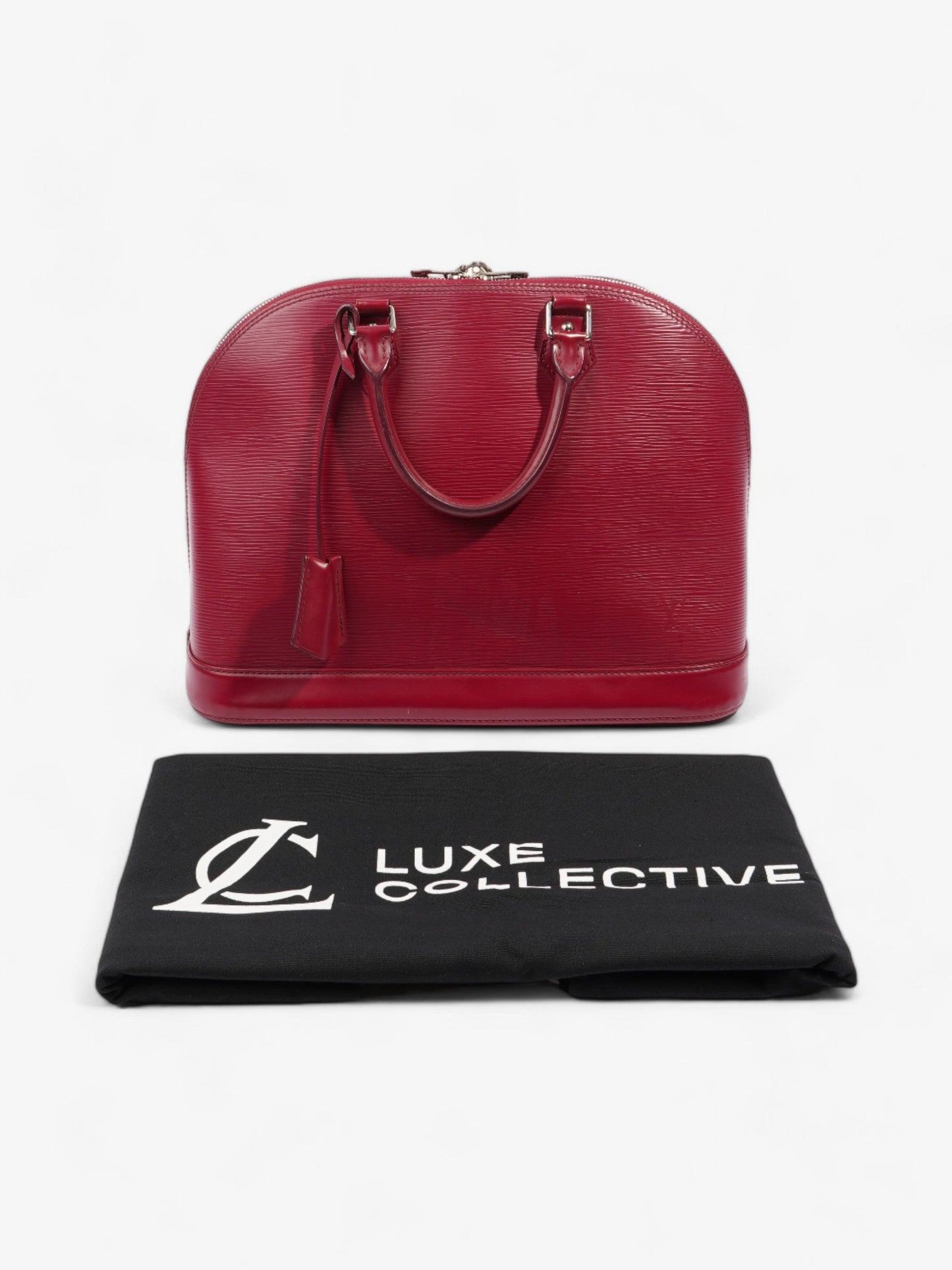 Louis Vuitton Alma Fuchsia Epi Leather GM
