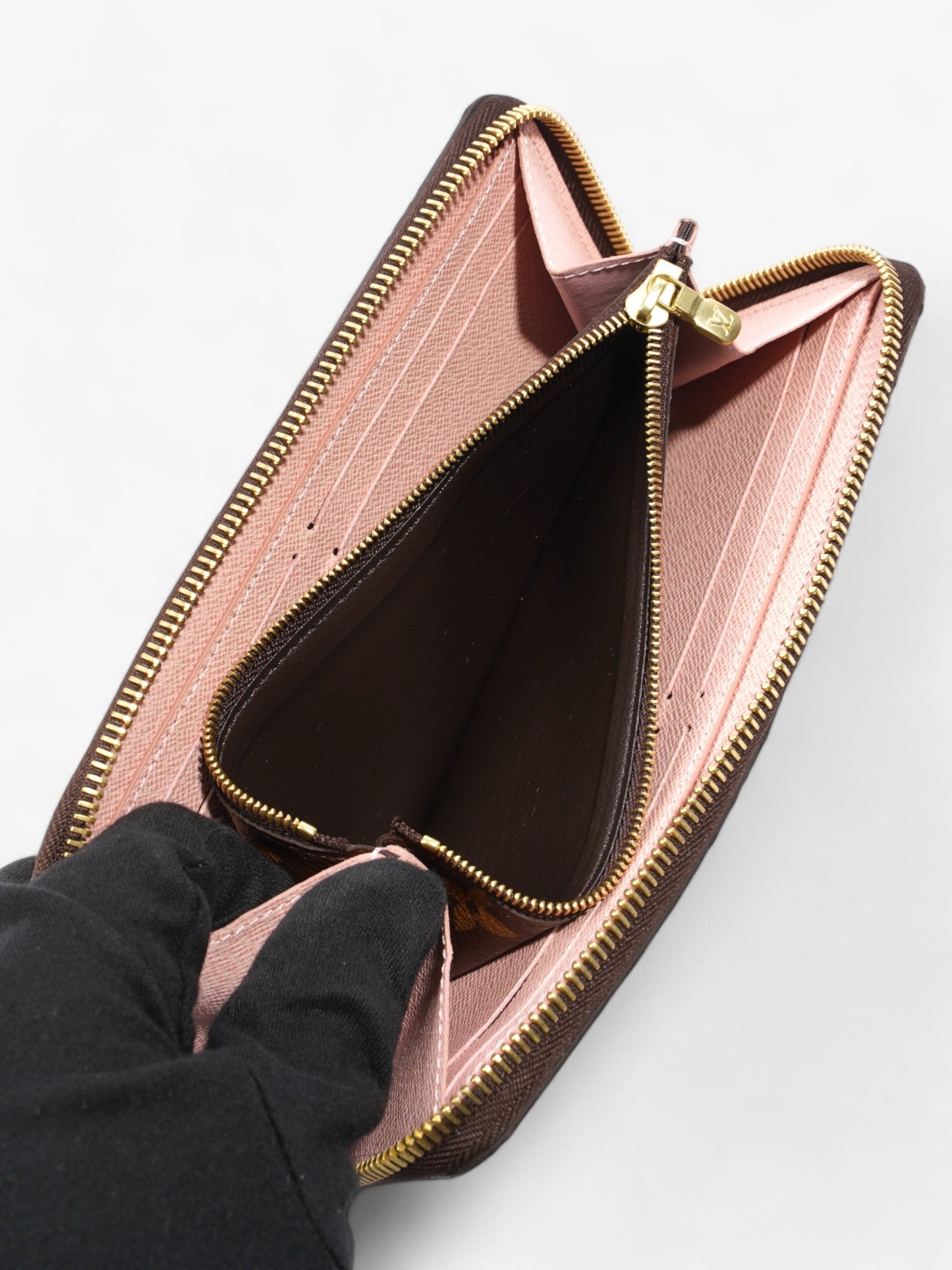 Louis Vuitton Clemence Wallet Monogram Coated Canvas