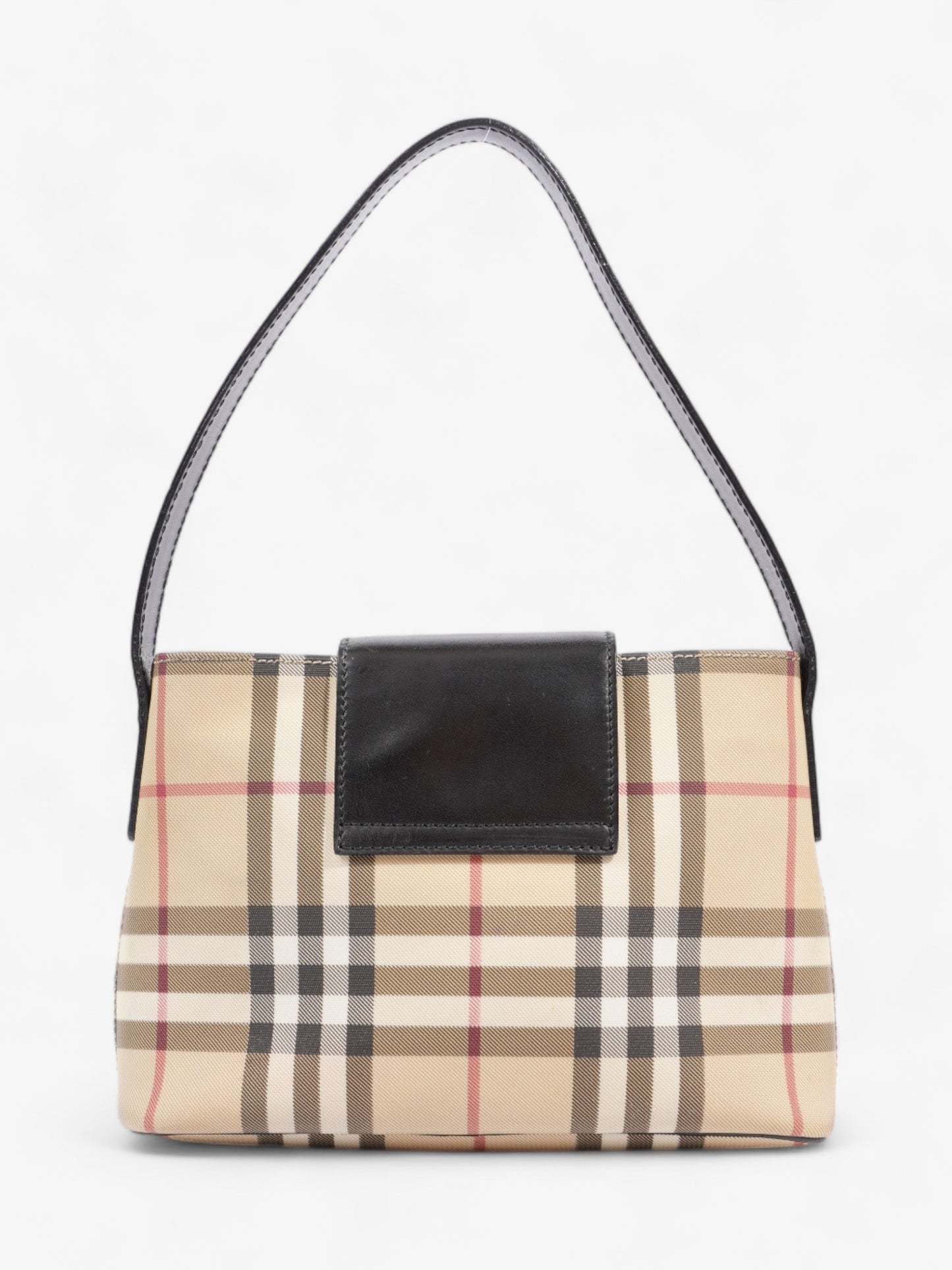 Burberry Small Tote House Check / Black PVC