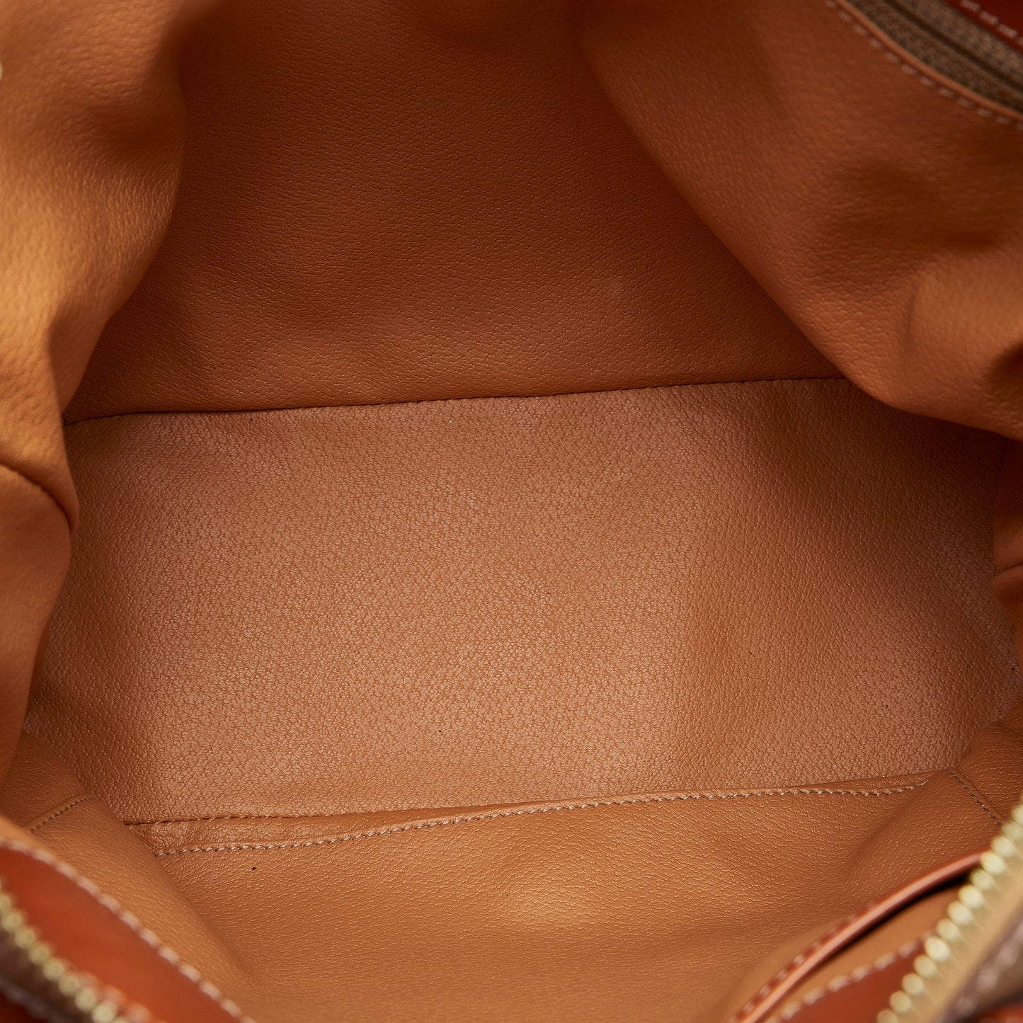 Tan Celine Macadam Tote