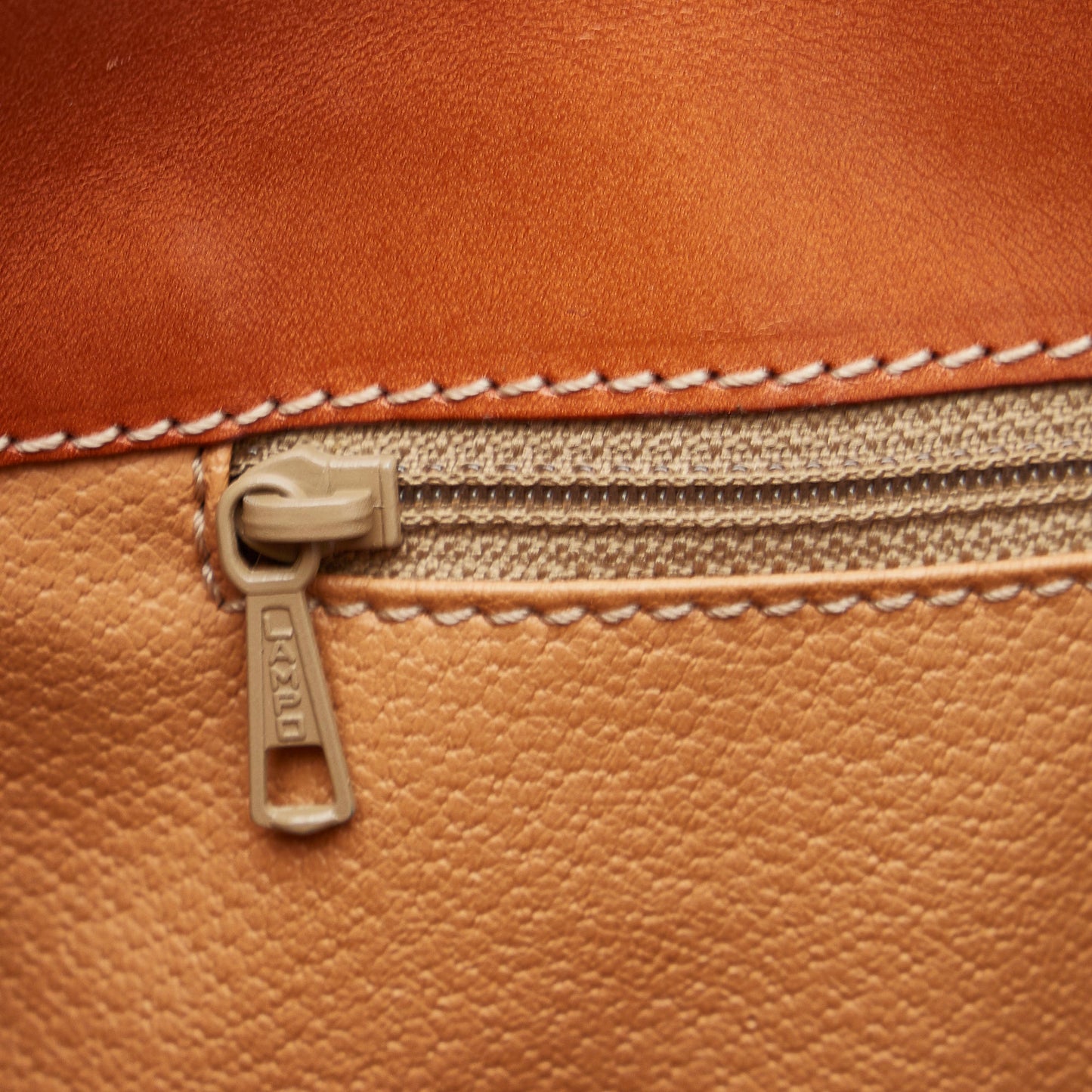 Tan Celine Macadam Tote
