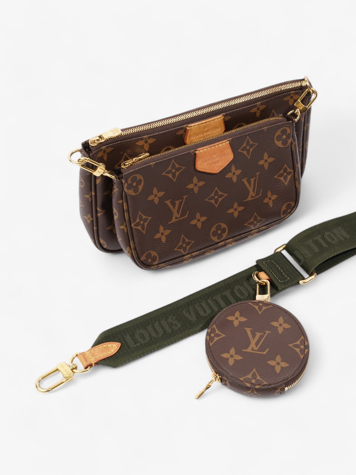 Louis Vuitton Multi Pochette Accessoires Monogram Coated Canvas