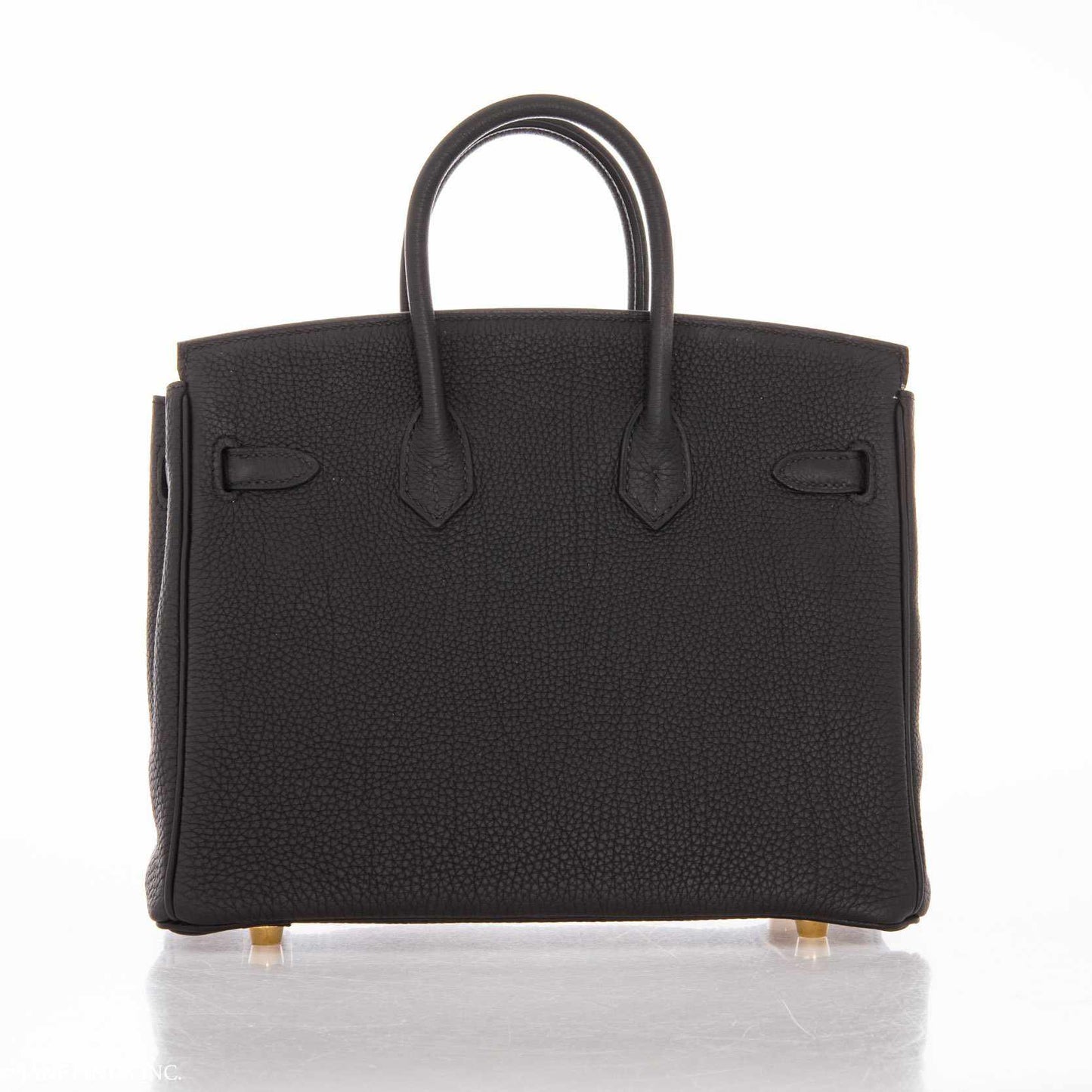 HermÃƒÆ’Ã‚Â¨s Birkin 25 Black Togo Gold Hardware