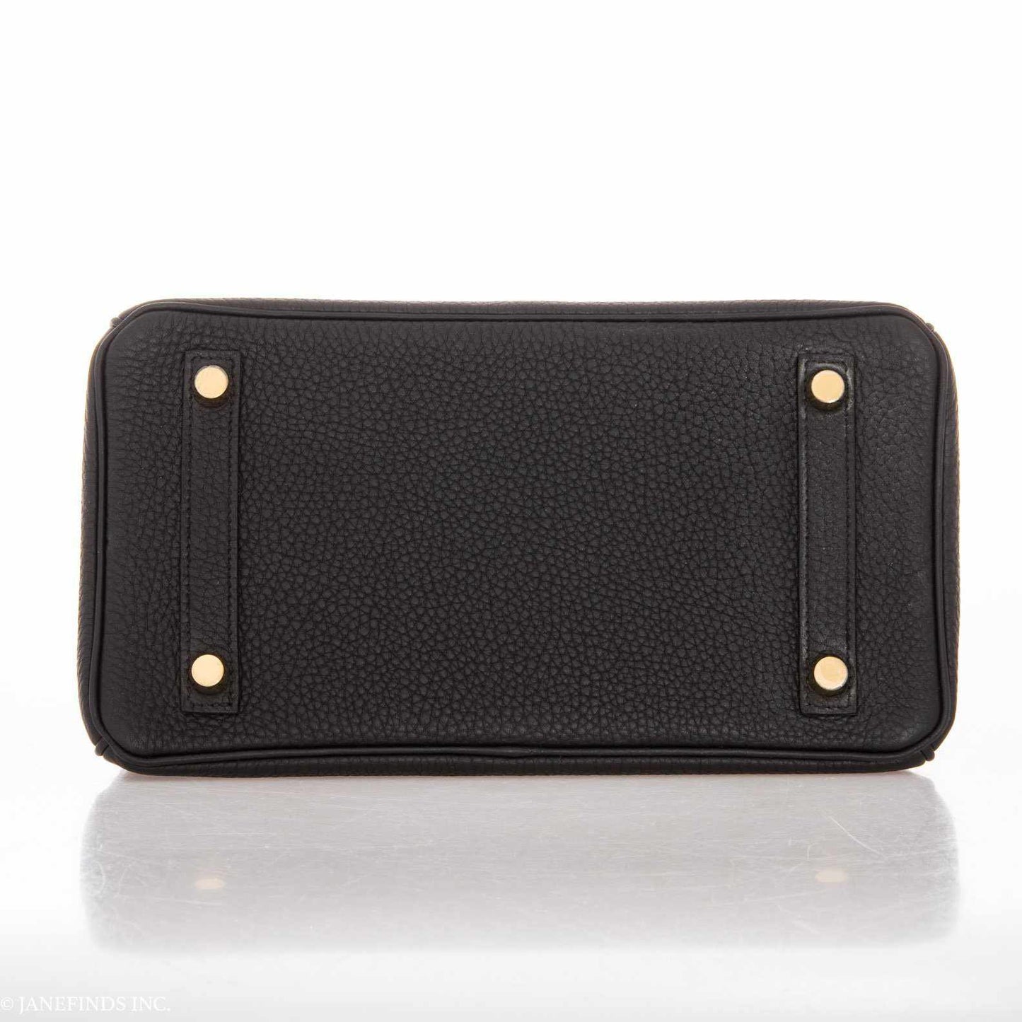 HermÃƒÆ’Ã‚Â¨s Birkin 25 Black Togo Gold Hardware