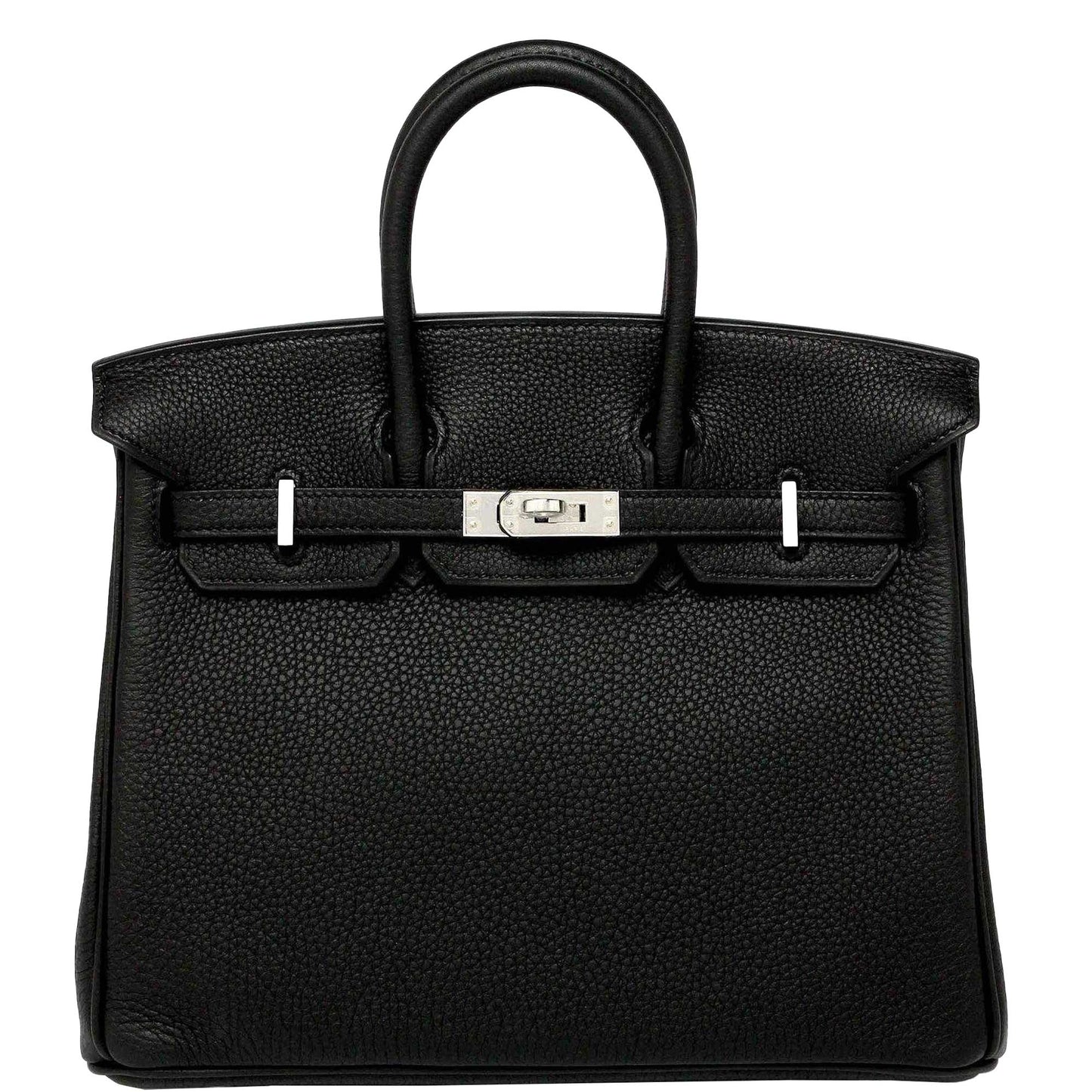 HermÃƒÆ’Ã‚Â¨s Birkin 25 Black Togo Palladium Hardware