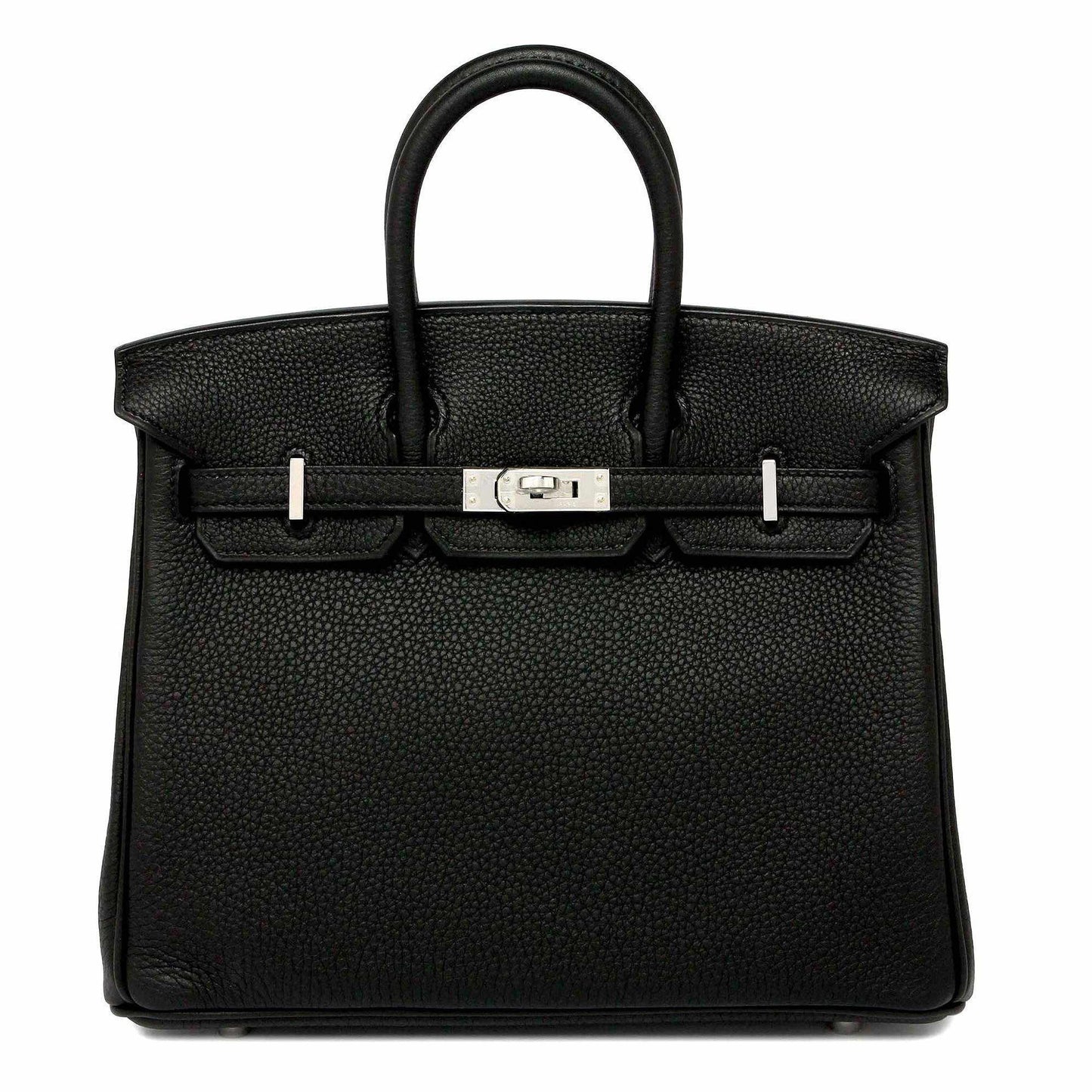 HermÃƒÆ’Ã‚Â¨s Birkin 25 Black Togo Palladium Hardware