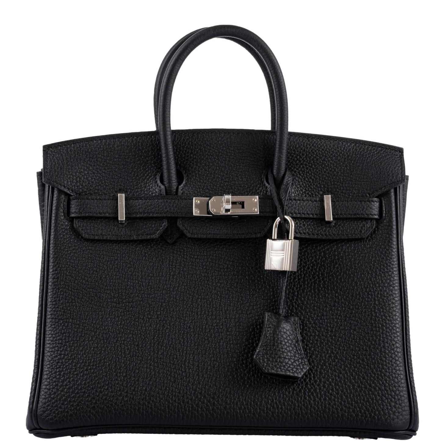 HermÃƒÆ’Ã‚Â¨s Birkin 25 Black Togo with Palladium Hardware - 2021, Z