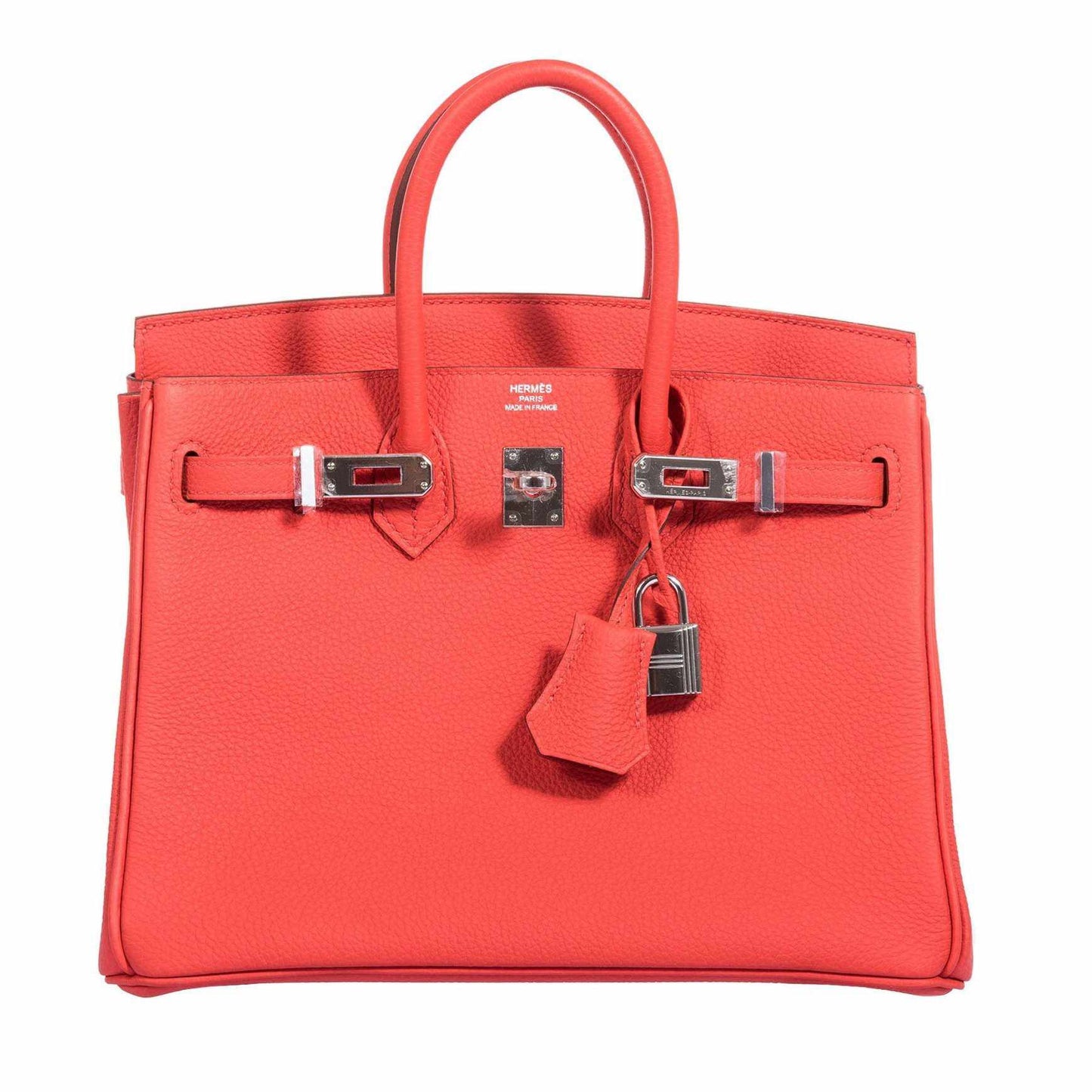 HermÃƒÆ’Ã‚Â¨s Birkin 25 Capucine Togo Palladium Hardware