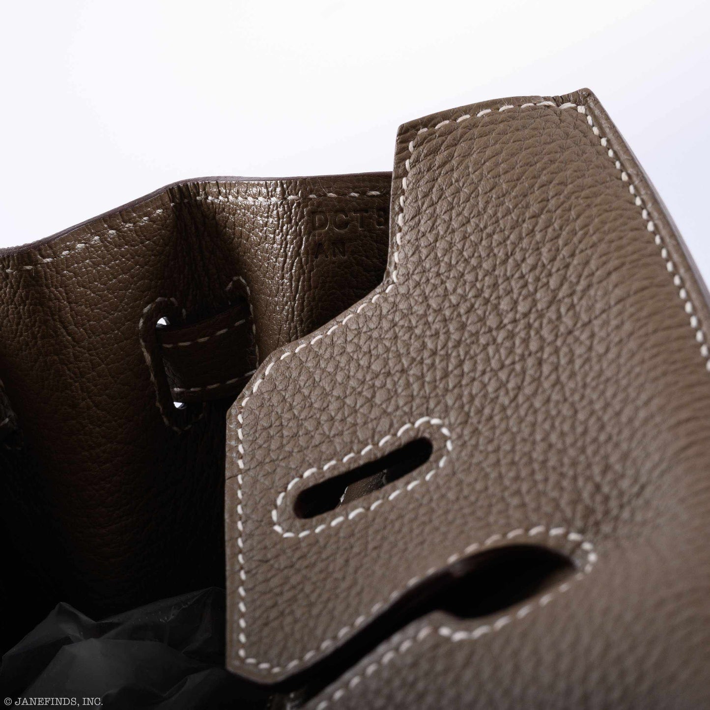 HermÃƒÆ’Ã‚Â¨s Birkin 25 Etoupe Togo Palladium Hardware - 2019, D