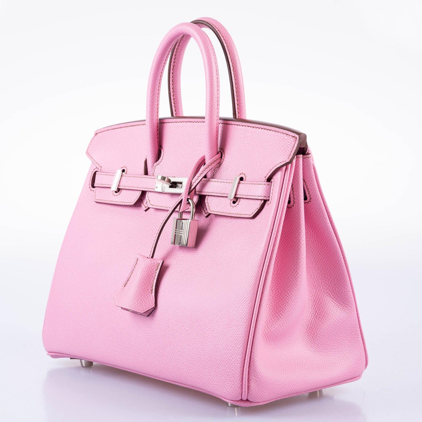 HermÃƒÆ’Ã‚Â¨s Birkin 25 HSS Bubblegum Pink 5P Epsom with Palladium Hardware
