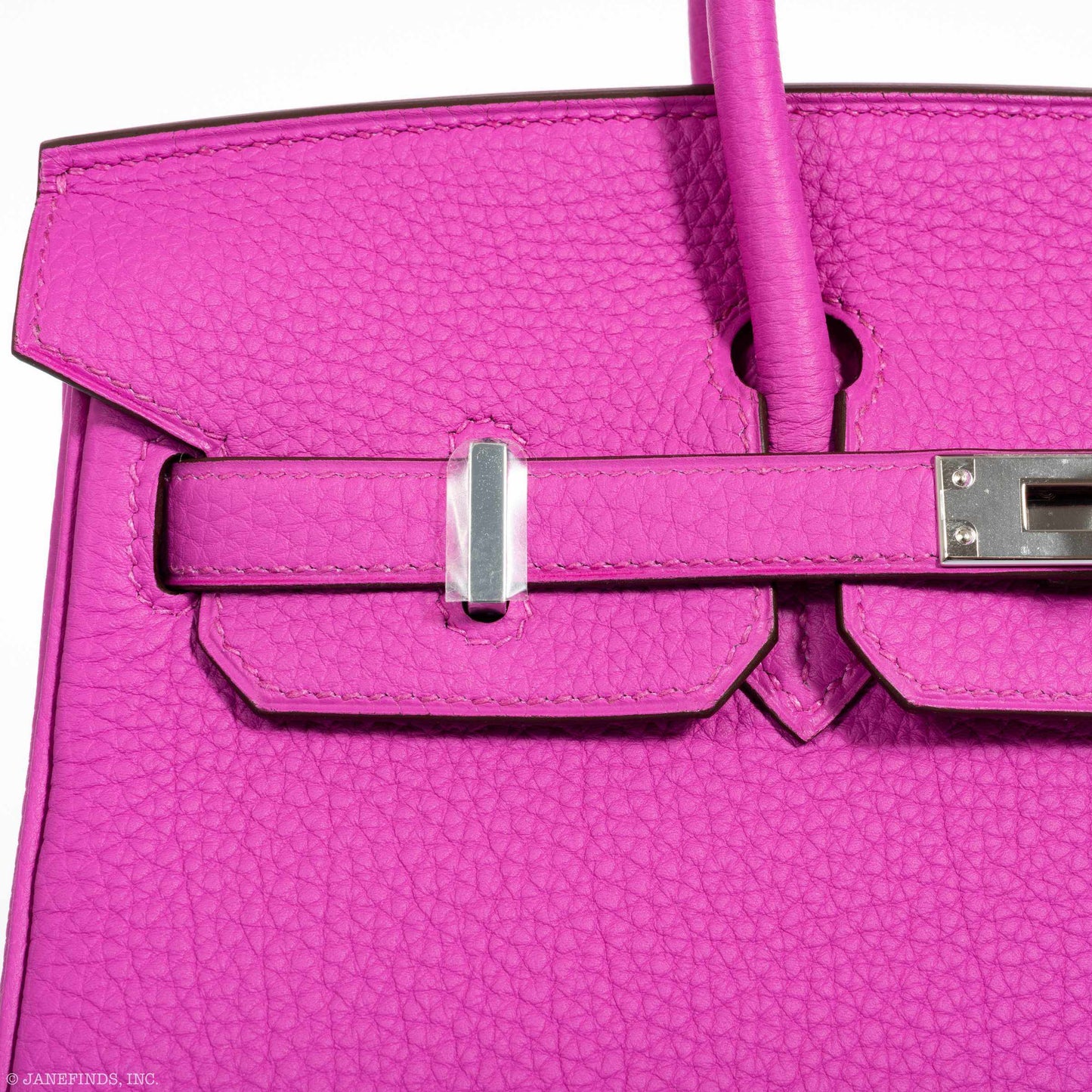 HermÃƒÆ’Ã‚Â¨s Birkin 25 Magnolia Togo Palladium Hardware
