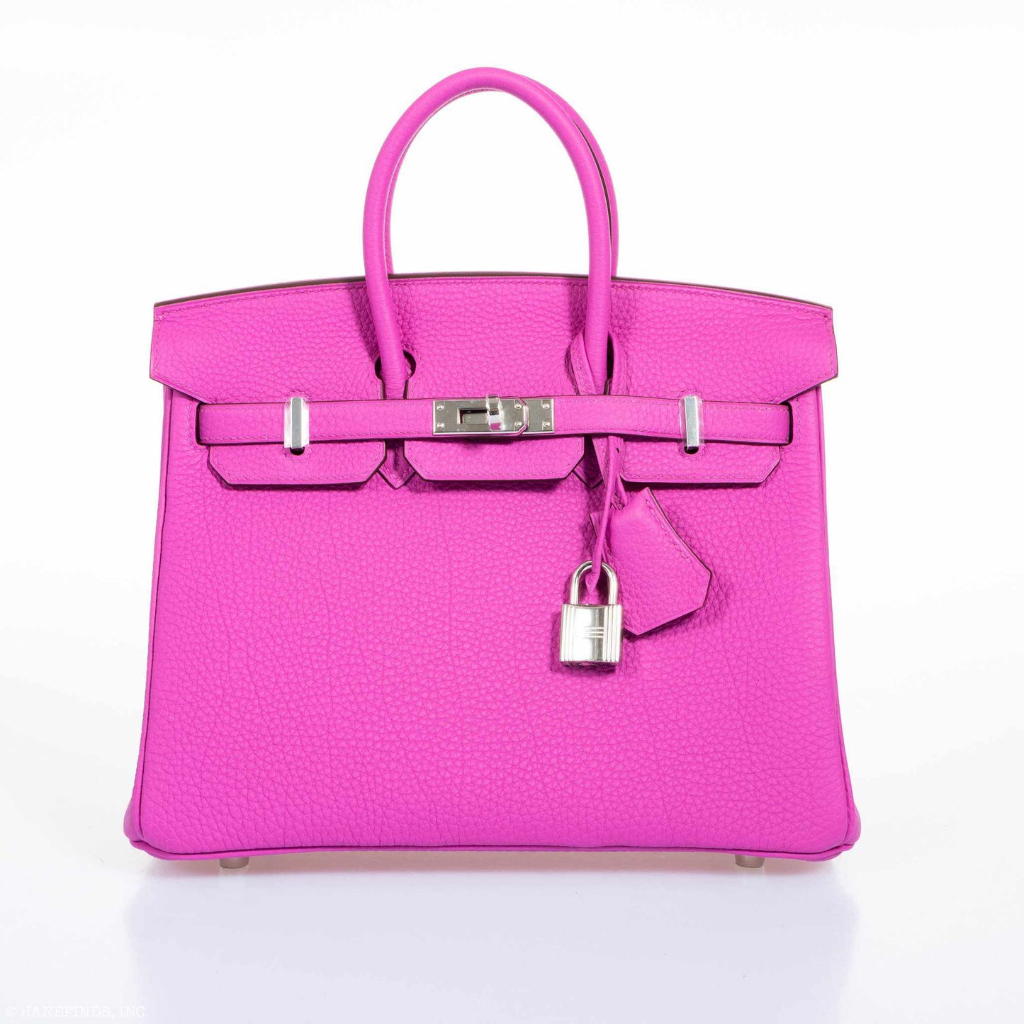 HermÃƒÆ’Ã‚Â¨s Birkin 25 Magnolia Togo Palladium Hardware - 2018, C