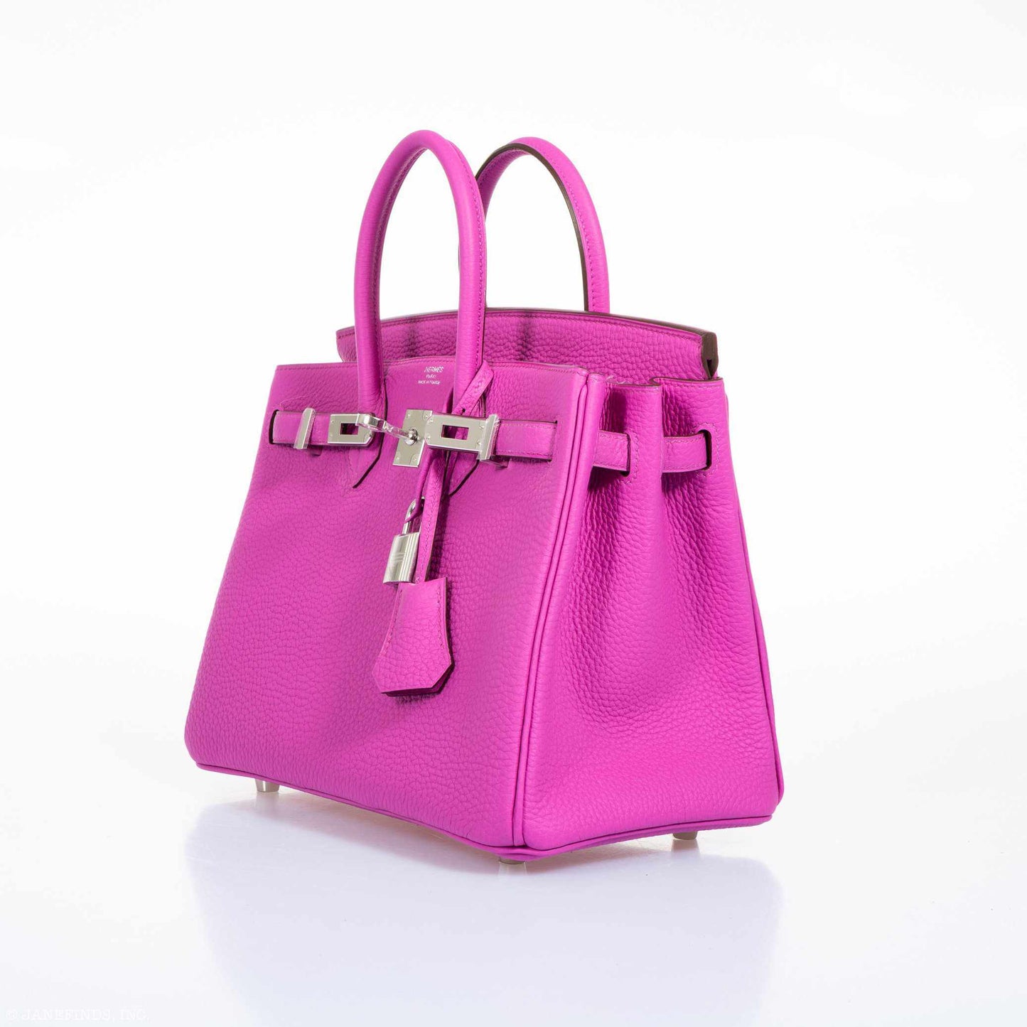 HermÃƒÆ’Ã‚Â¨s Birkin 25 Magnolia Togo Palladium Hardware - 2018, C