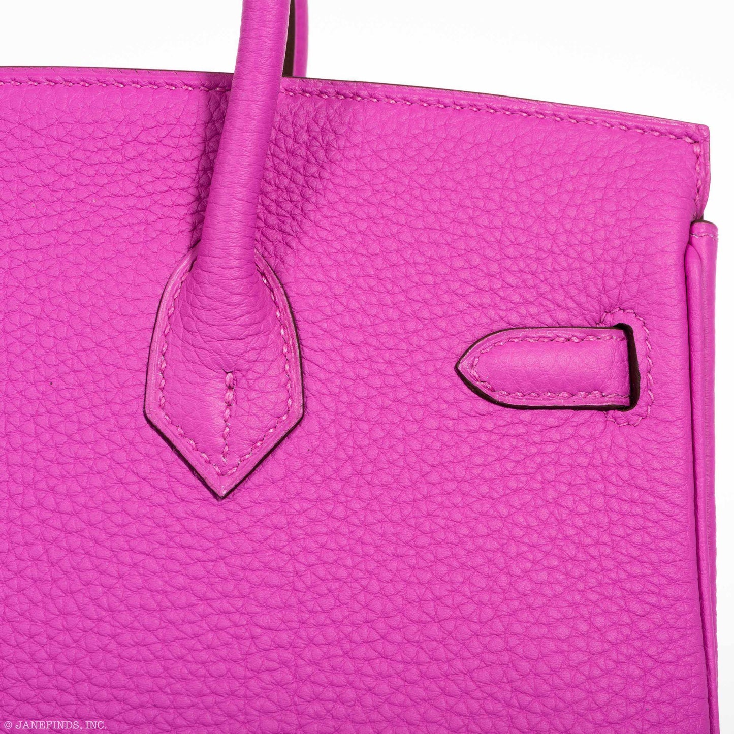 HermÃƒÆ’Ã‚Â¨s Birkin 25 Magnolia Togo Palladium Hardware - 2018, C