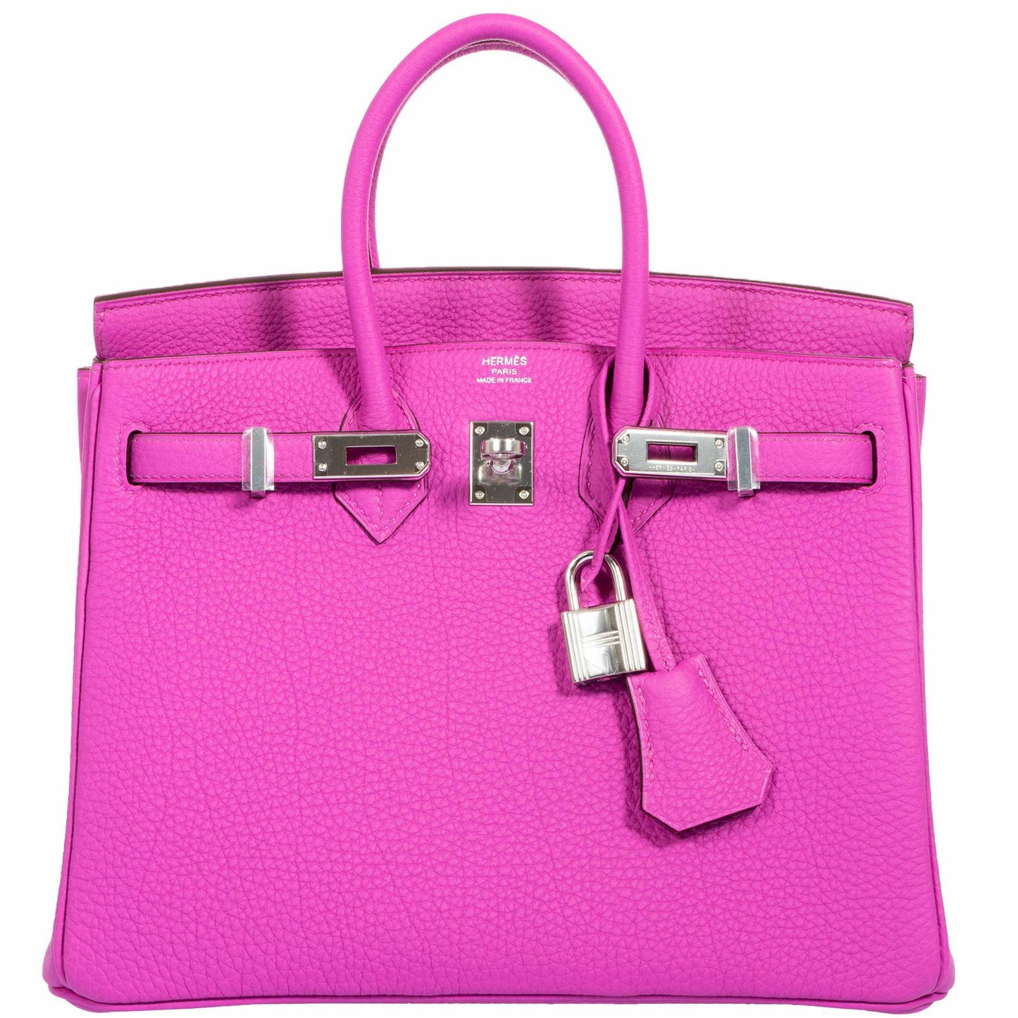 HermÃƒÆ’Ã‚Â¨s Birkin 25 Magnolia Togo Palladium Hardware