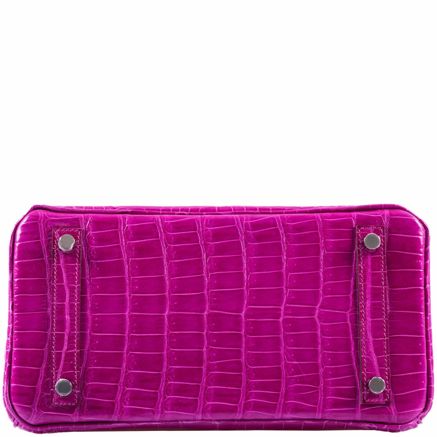 HermÃƒÆ’Ã‚Â¨s Birkin 25 Rose Scheherazade Porosus Crocodile Palladium Hardware