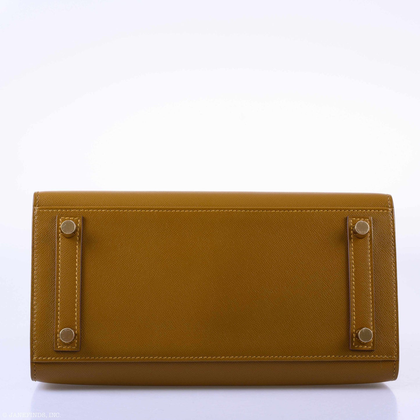 HermÃƒÆ’Ã‚Â¨s Birkin 25 Sellier Bronze Dore Madame Grain Gold Hardware