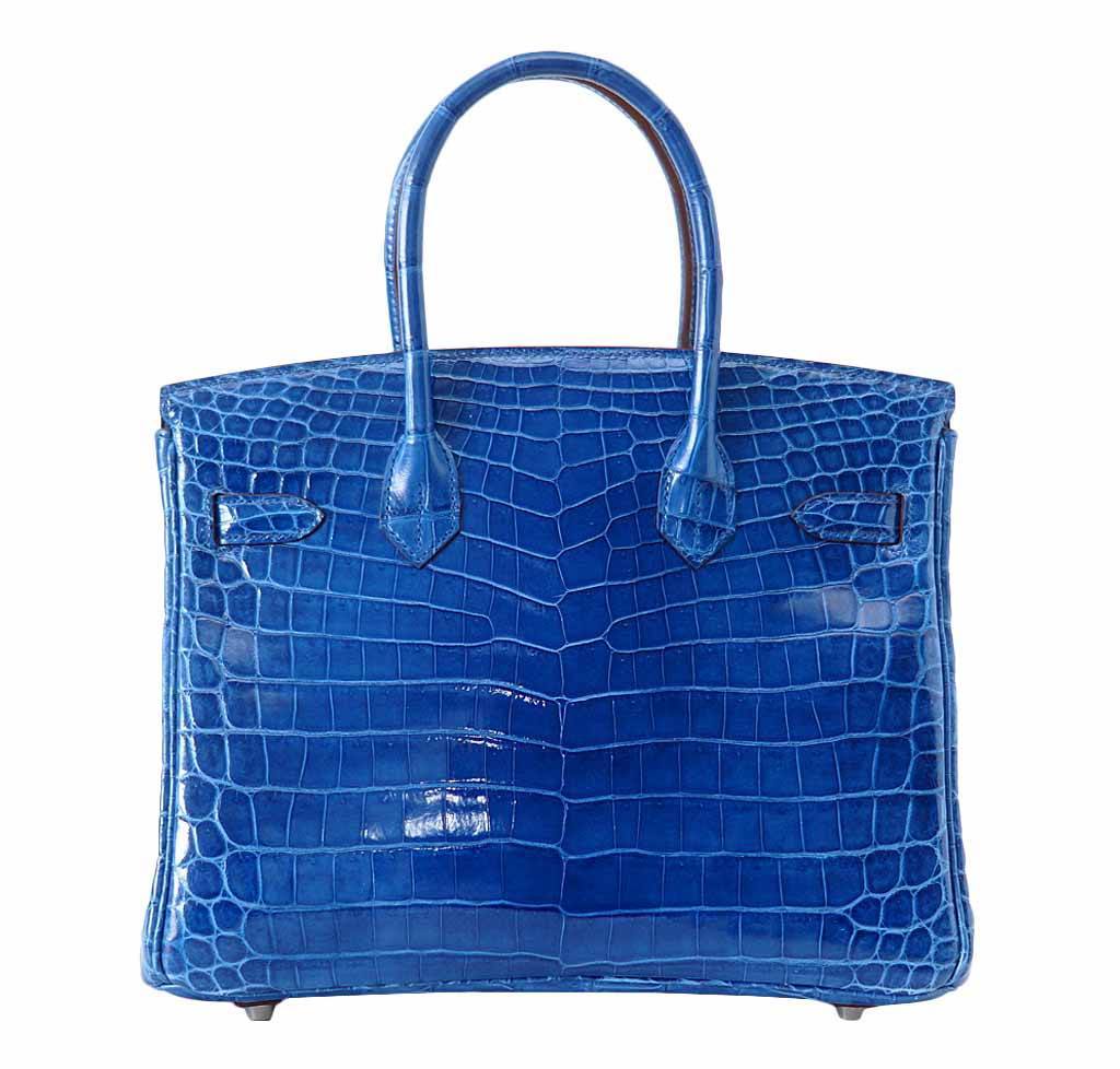HermÃƒÆ’Ã‚Â¨s Birkin 30 Crocodile Mykonos Bag