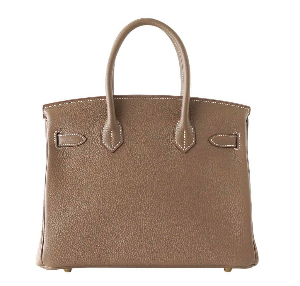 HermÃƒÆ’Ã‚Â¨s Birkin 30 Etoupe Togo Bag