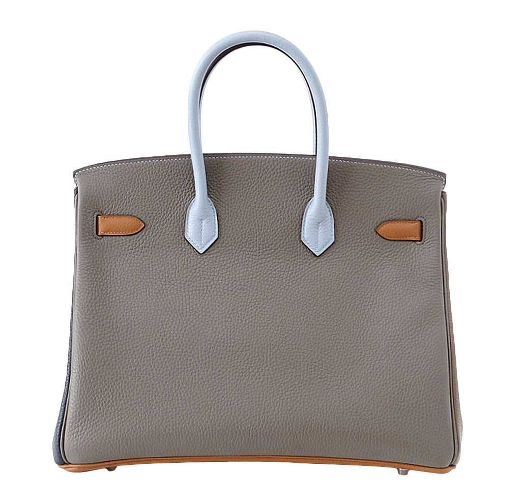 HermÃƒÆ’Ã‚Â¨s Birkin 35 Arlequin Limited Edition Bag PHW