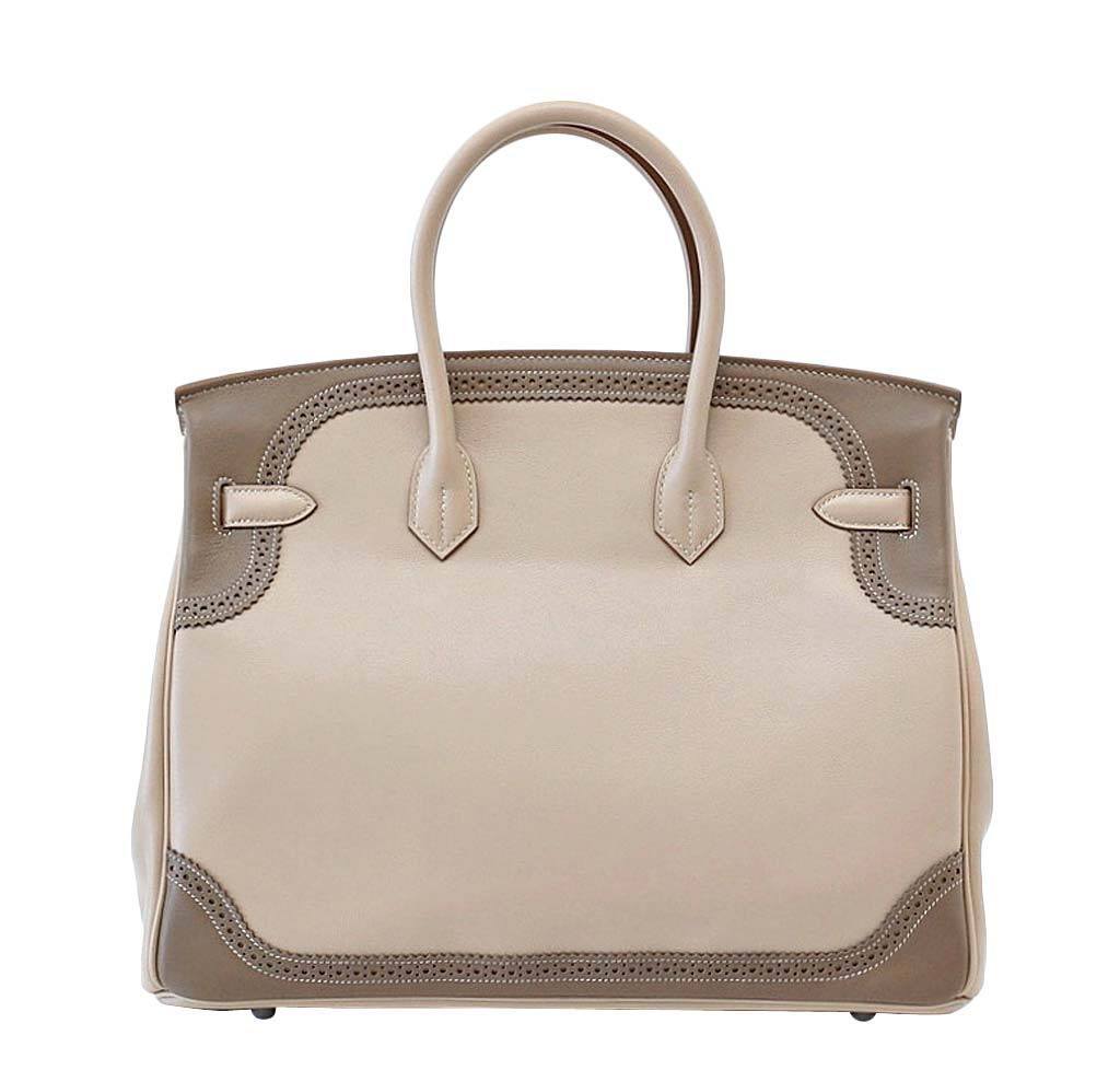 HermÃƒÆ’Ã‚Â¨s Birkin 35 Bag Ghillies - Limited Edition