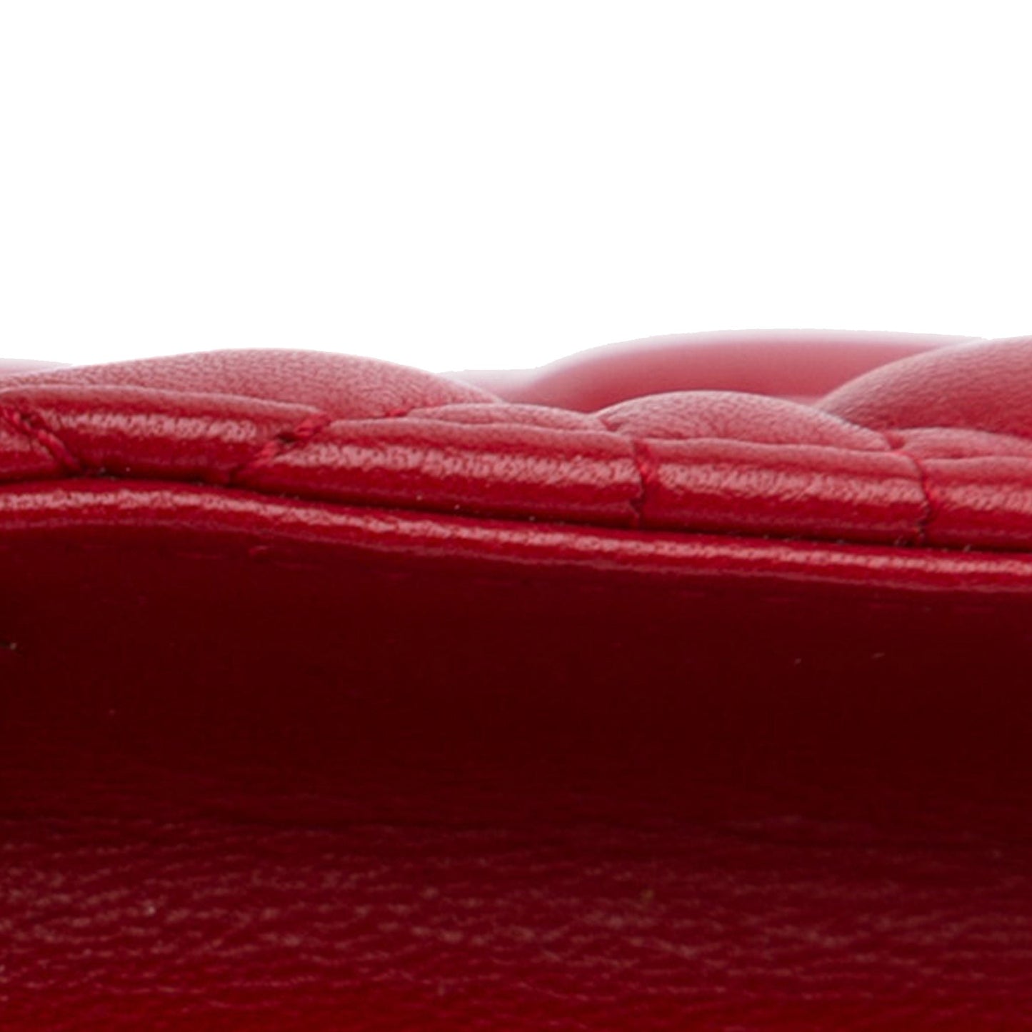Dior Lady Dior Medium Red Cannage Quilted Leather