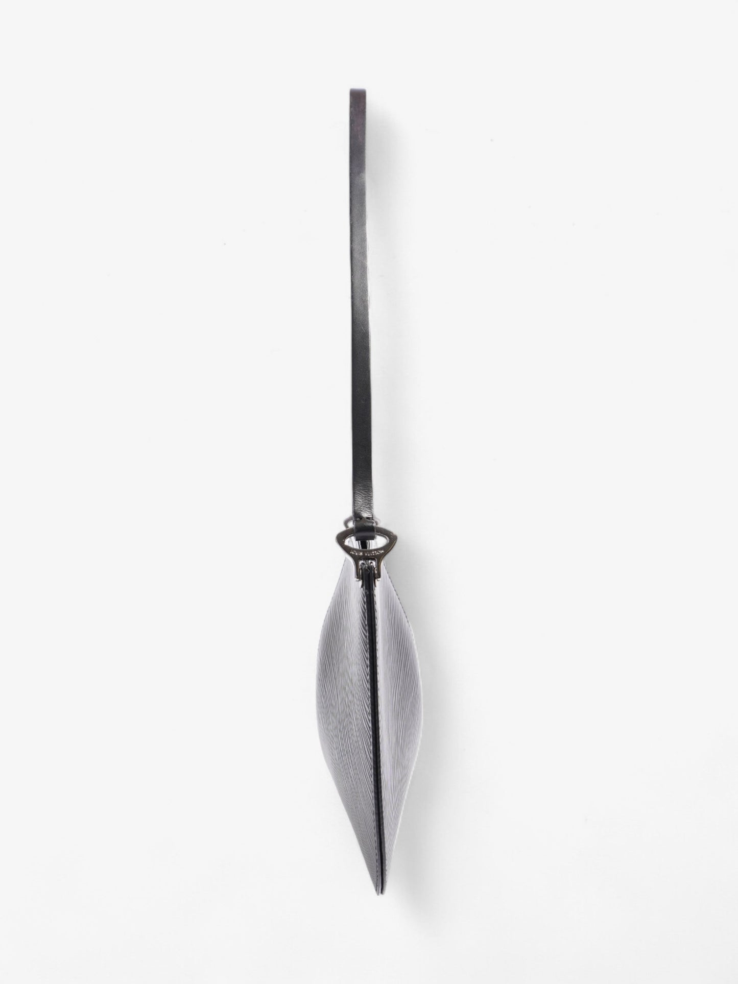 Louis Vuitton Demi Lune Pochette Black Epi Leather