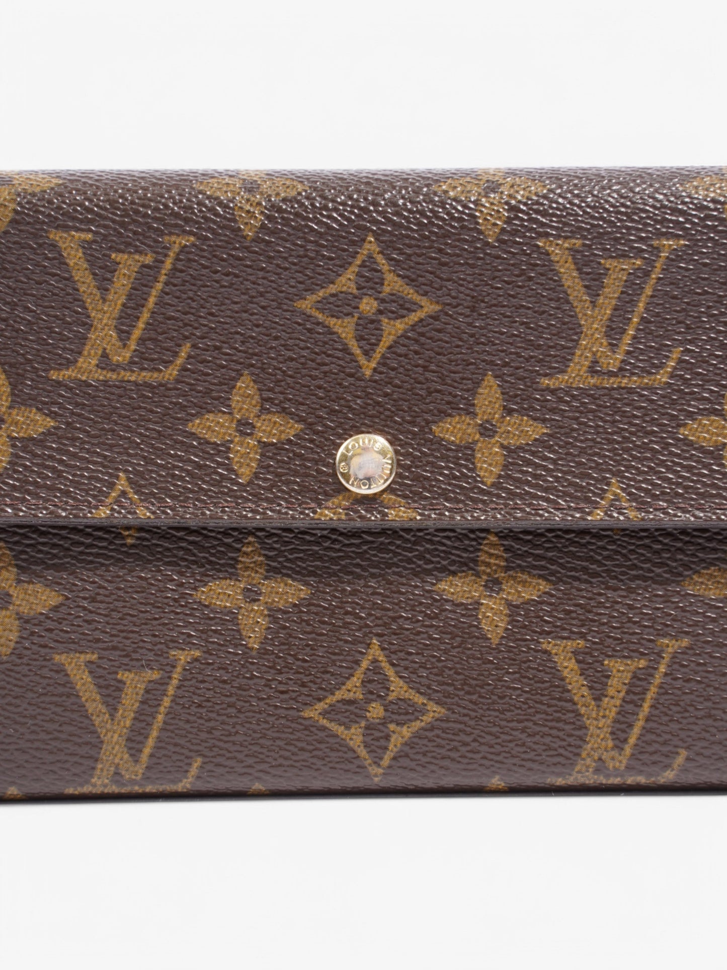 Louis Vuitton Sarah Wallet Monogram Coated Canvas
