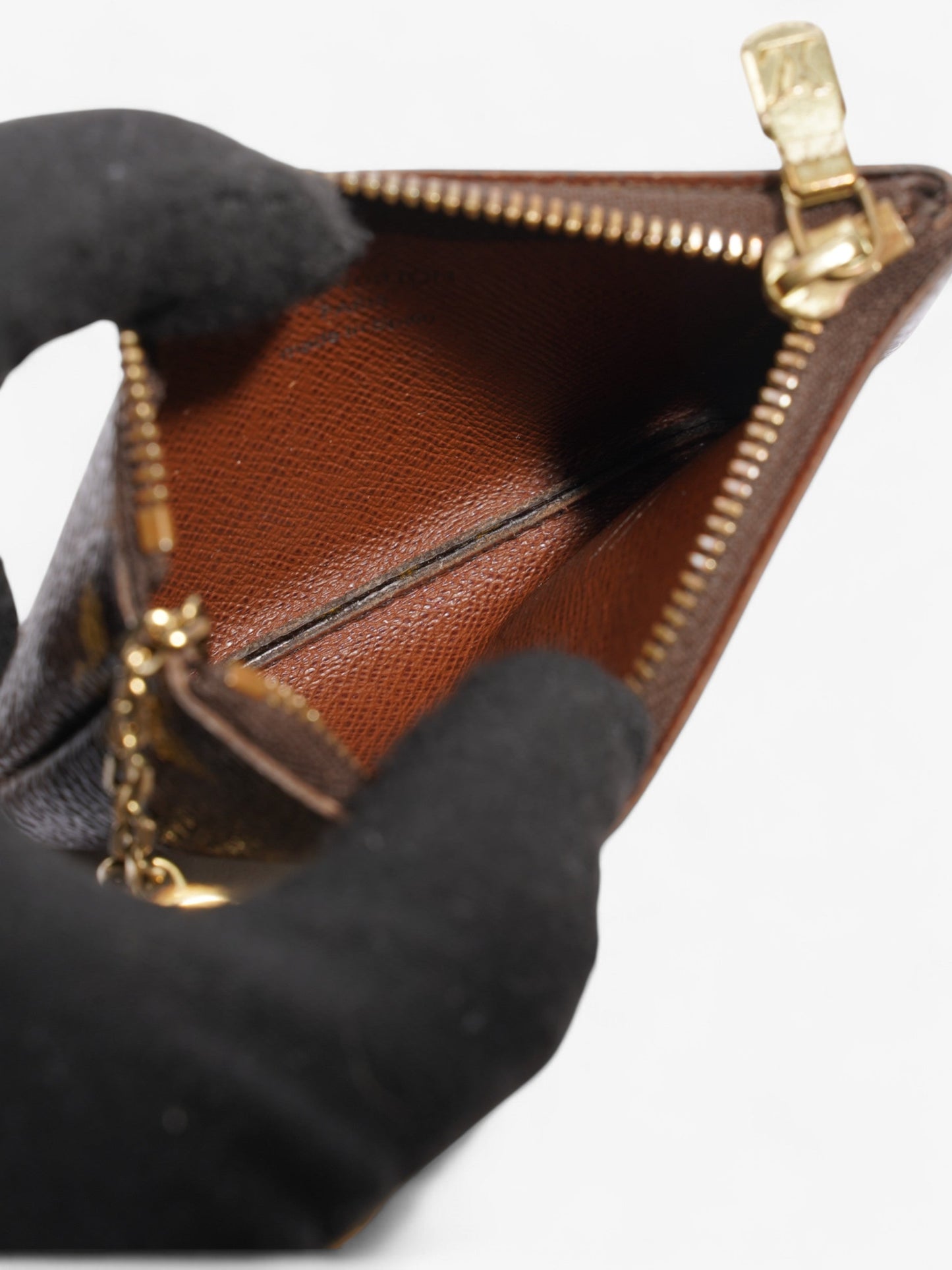 Louis Vuitton Key Pouch Purse Monogram Canvas