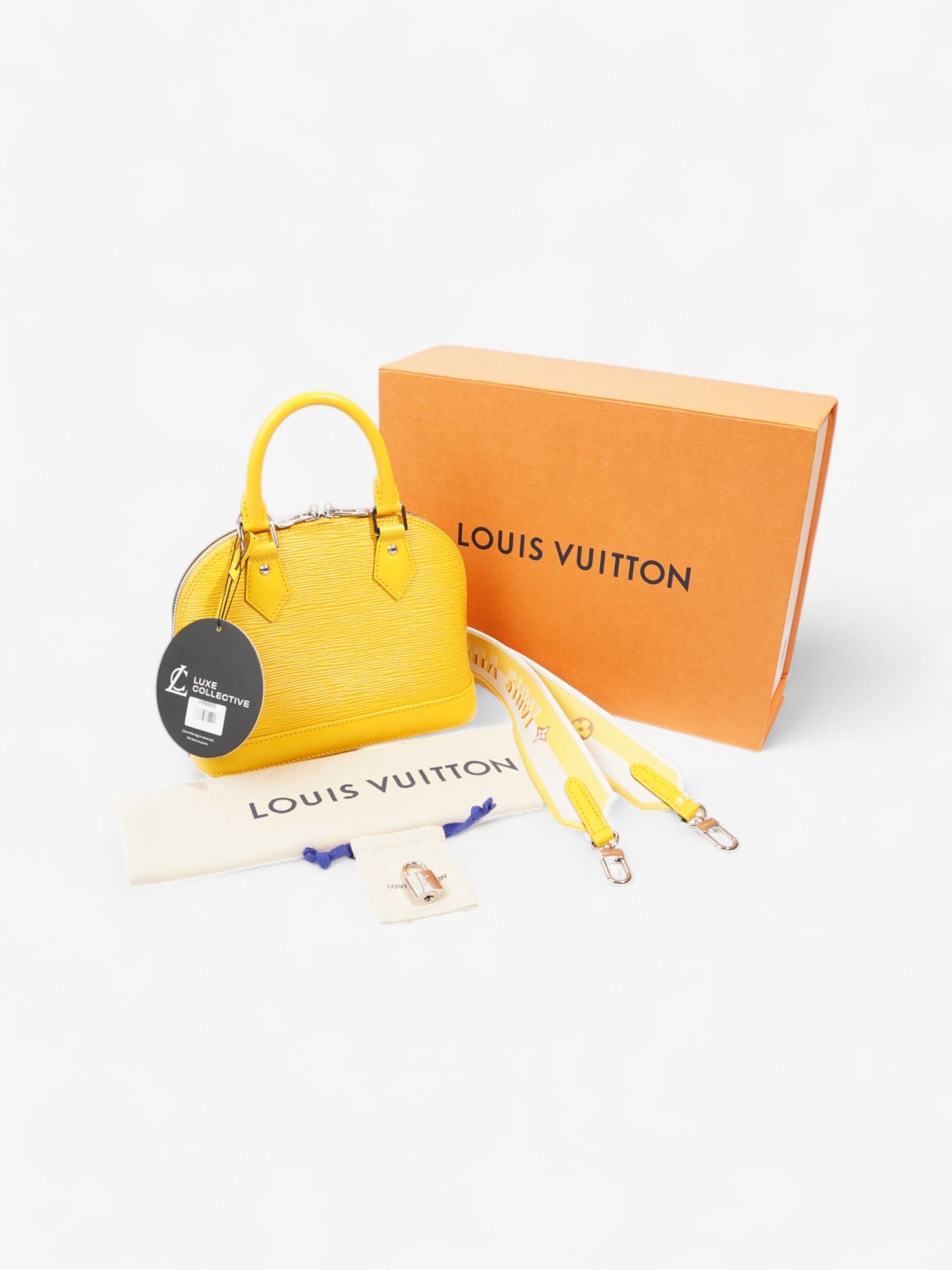 Louis Vuitton Alma Sunflower Yellow Epi Leather BB