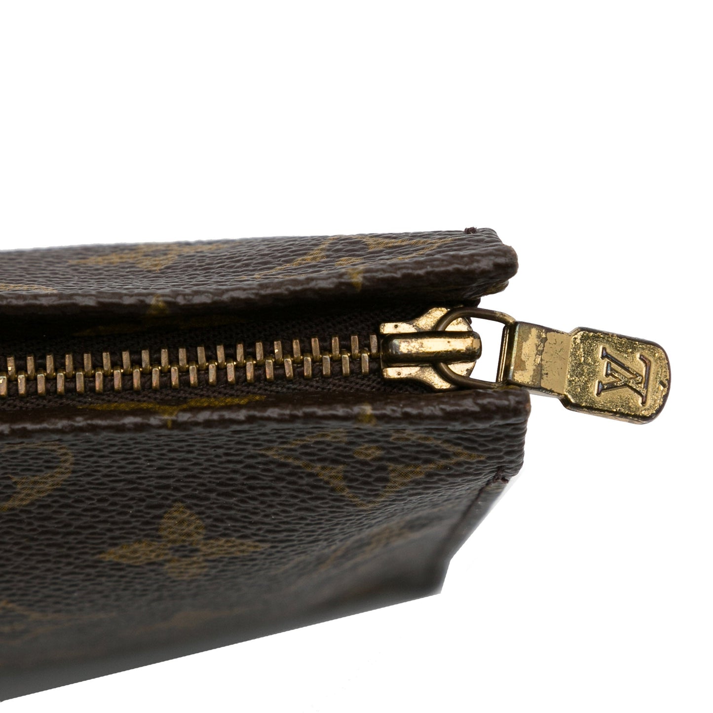 Brown Louis Vuitton Monogram Toiletry Pouch 19