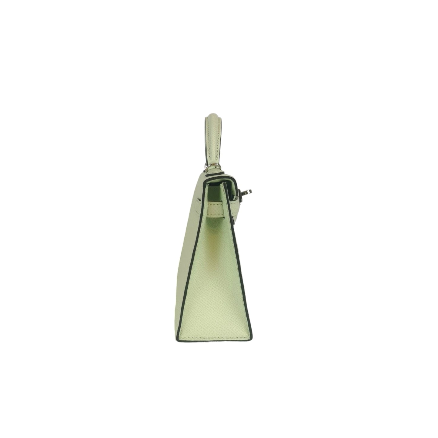 HermÃƒÆ’Ã‚Â¨s Mini Kelly Vert Fizz Epsom Palladium