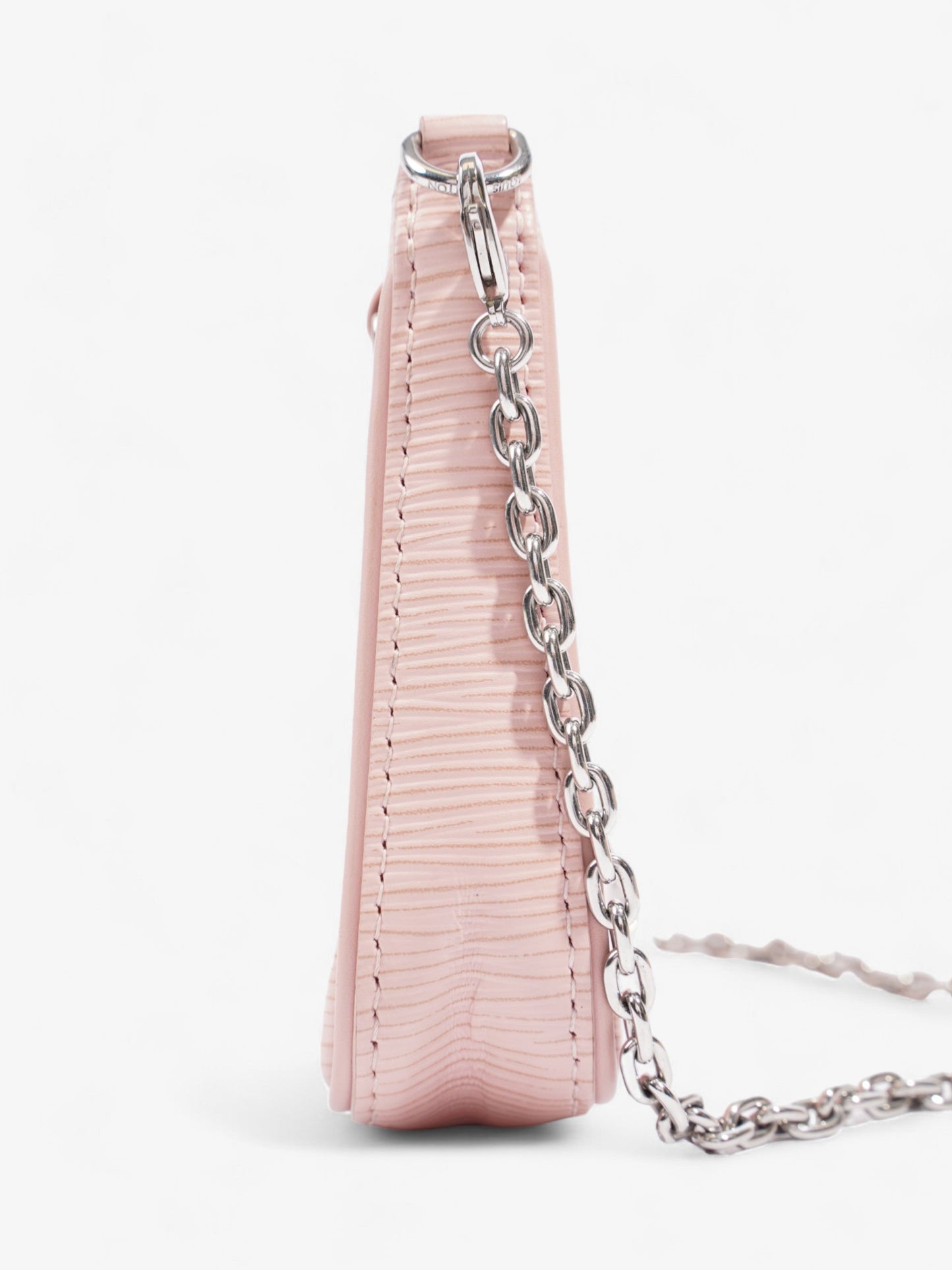 Louis Vuitton Easy Pouch On Strap Rose Ballerine Epi Leather