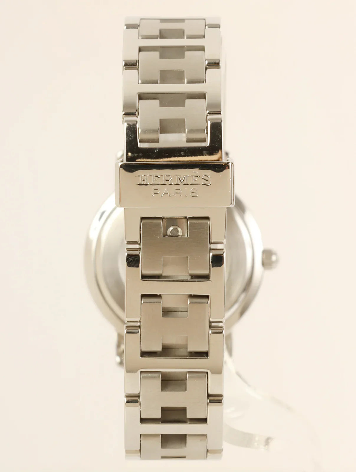 HERMES Clipper Silver/Pink