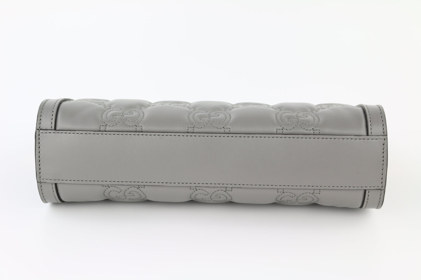 Grey Small Slim Chain Shoulder Bag